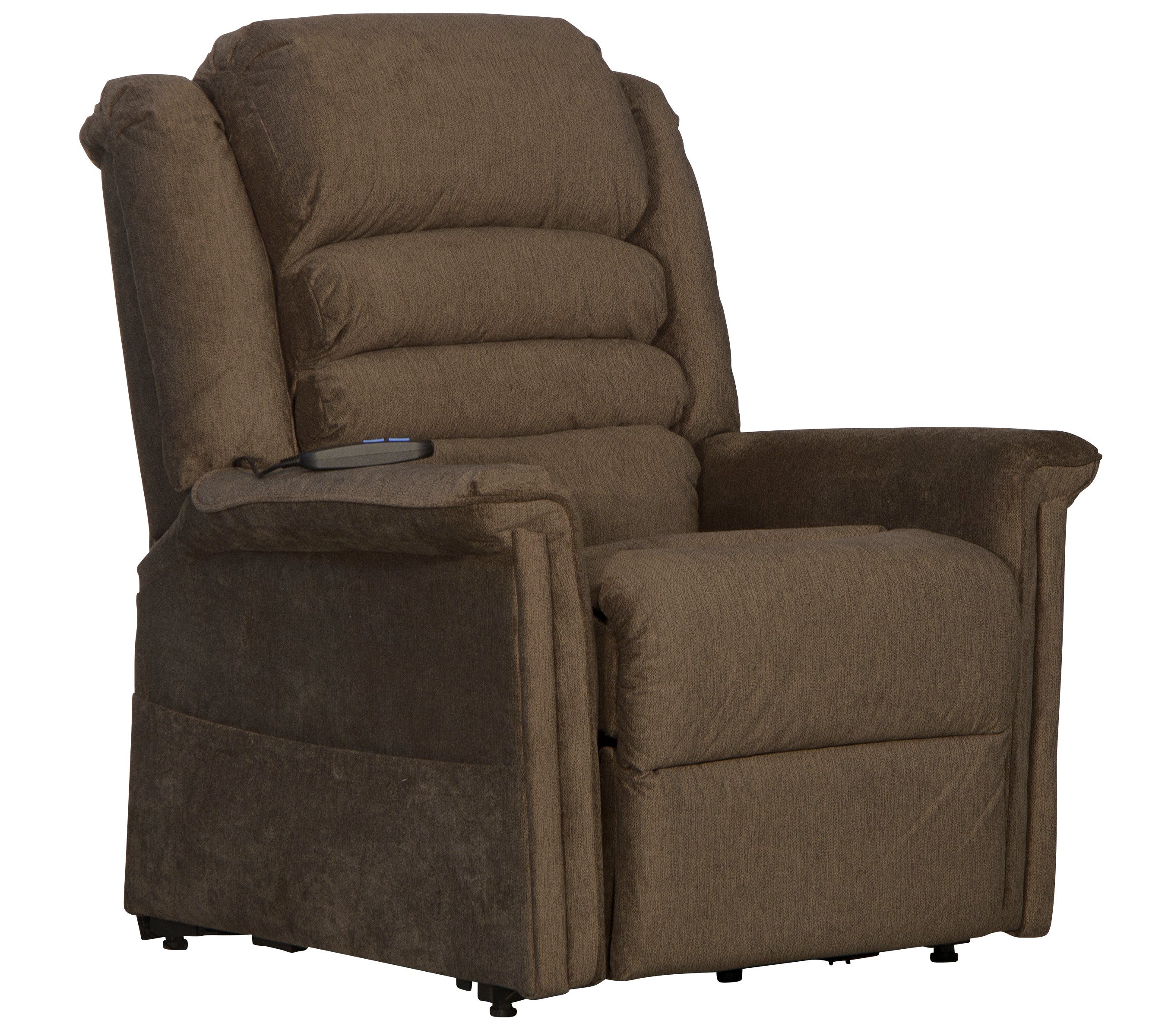 Invincible Pow'r Lift Full Lay-Out Chaise Recliner - Luxury Home Furniture (MI)
