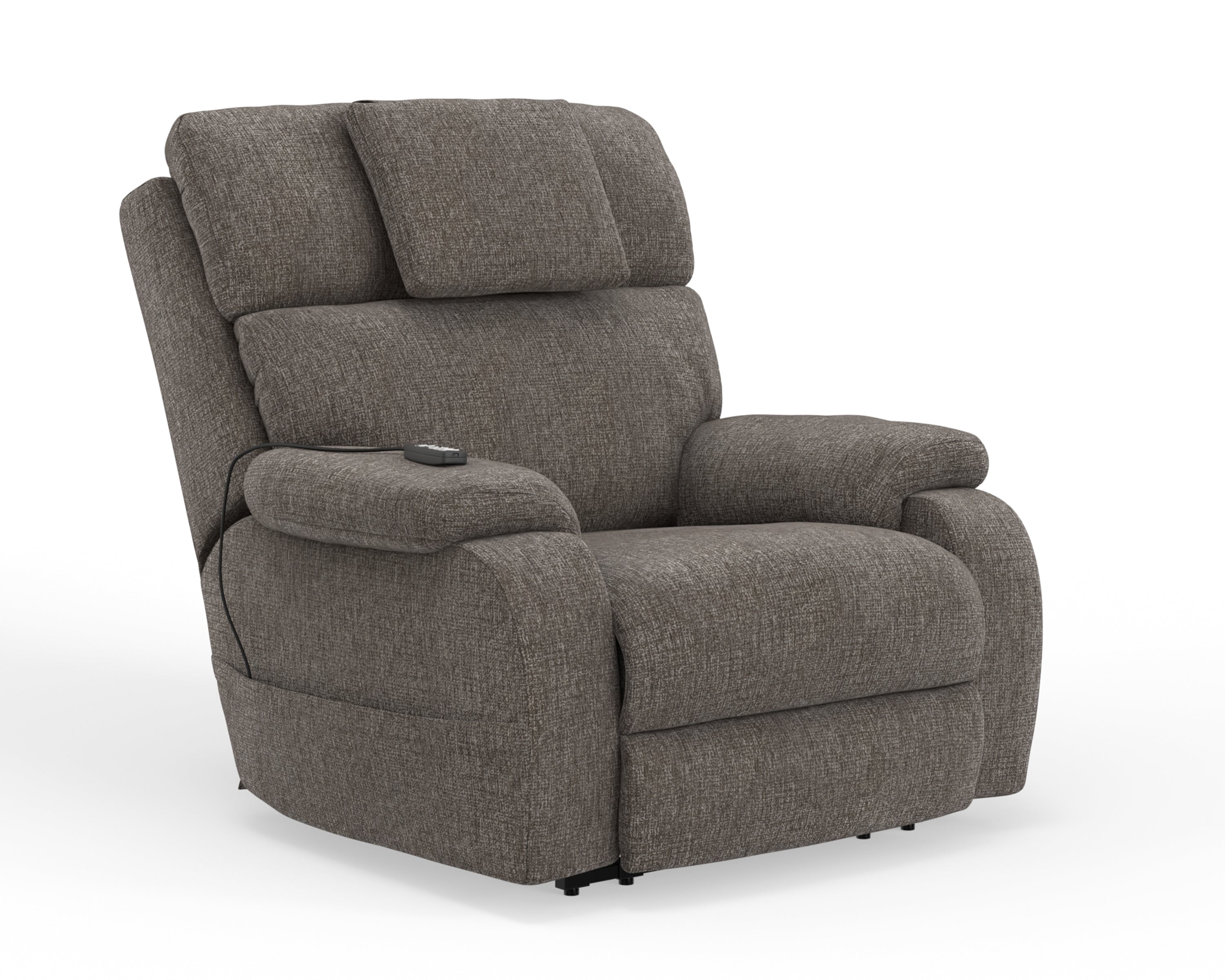 Snoozer Power Lift Power Headrest Lay Flat Recliner w/CR3 Heat/Massage/Zero Gravity - Luxury Home Furniture (MI)