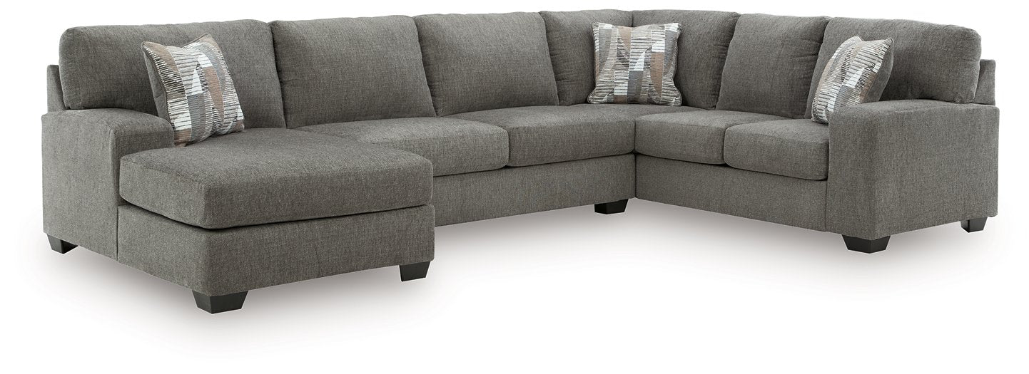 Clarington Sectional with Chaise - Luxury Home Furniture (MI)