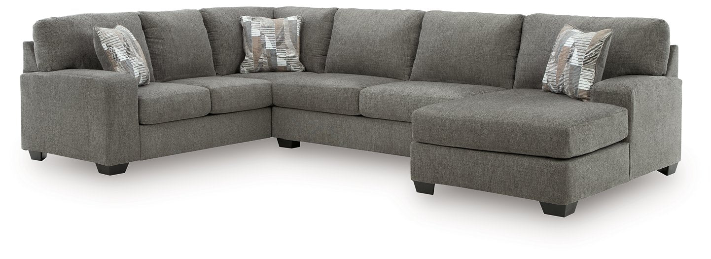 Clarington Sleeper Sectional with Chaise - Luxury Home Furniture (MI)