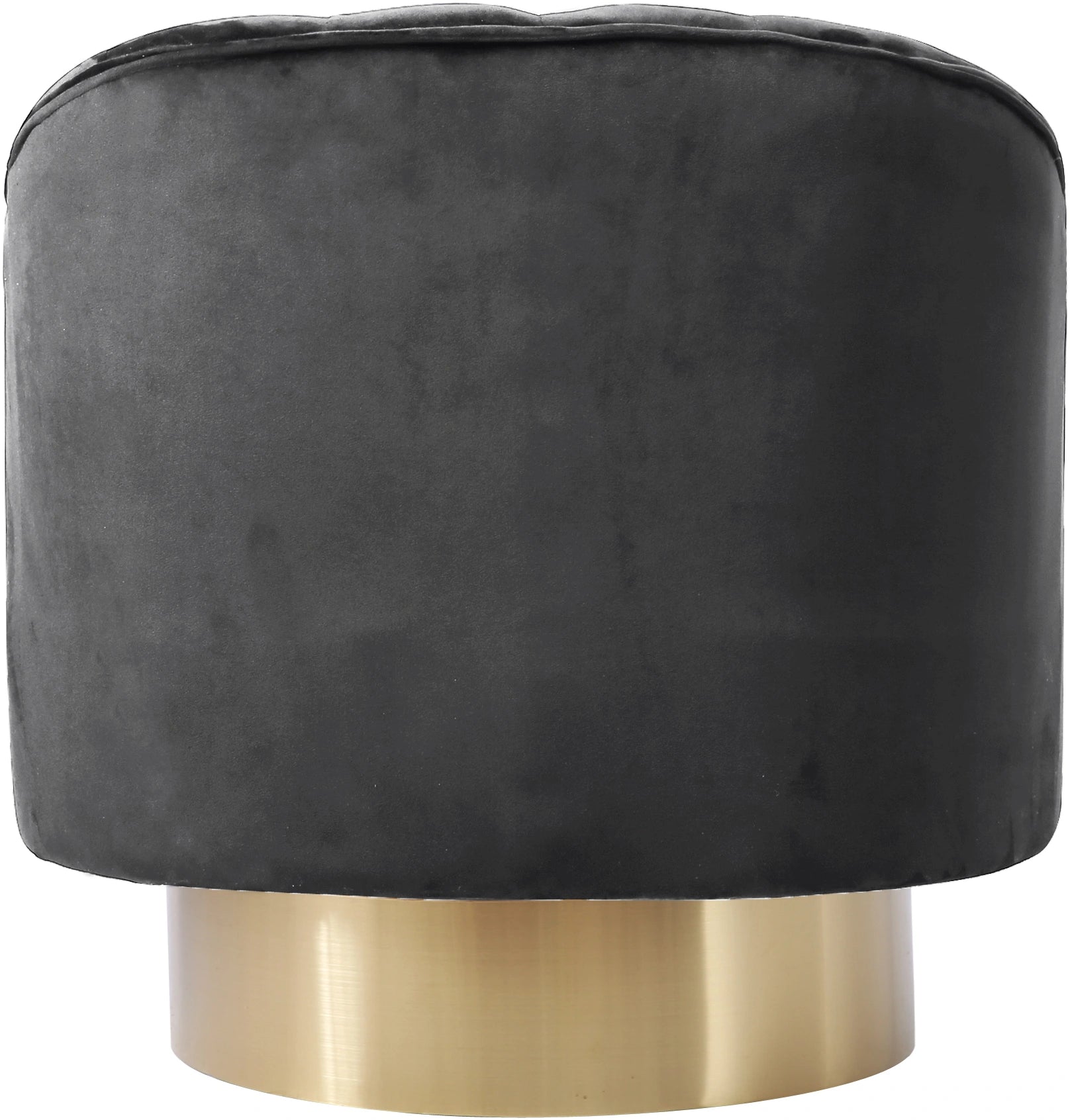 Farrah Grey Velvet Accent Chair