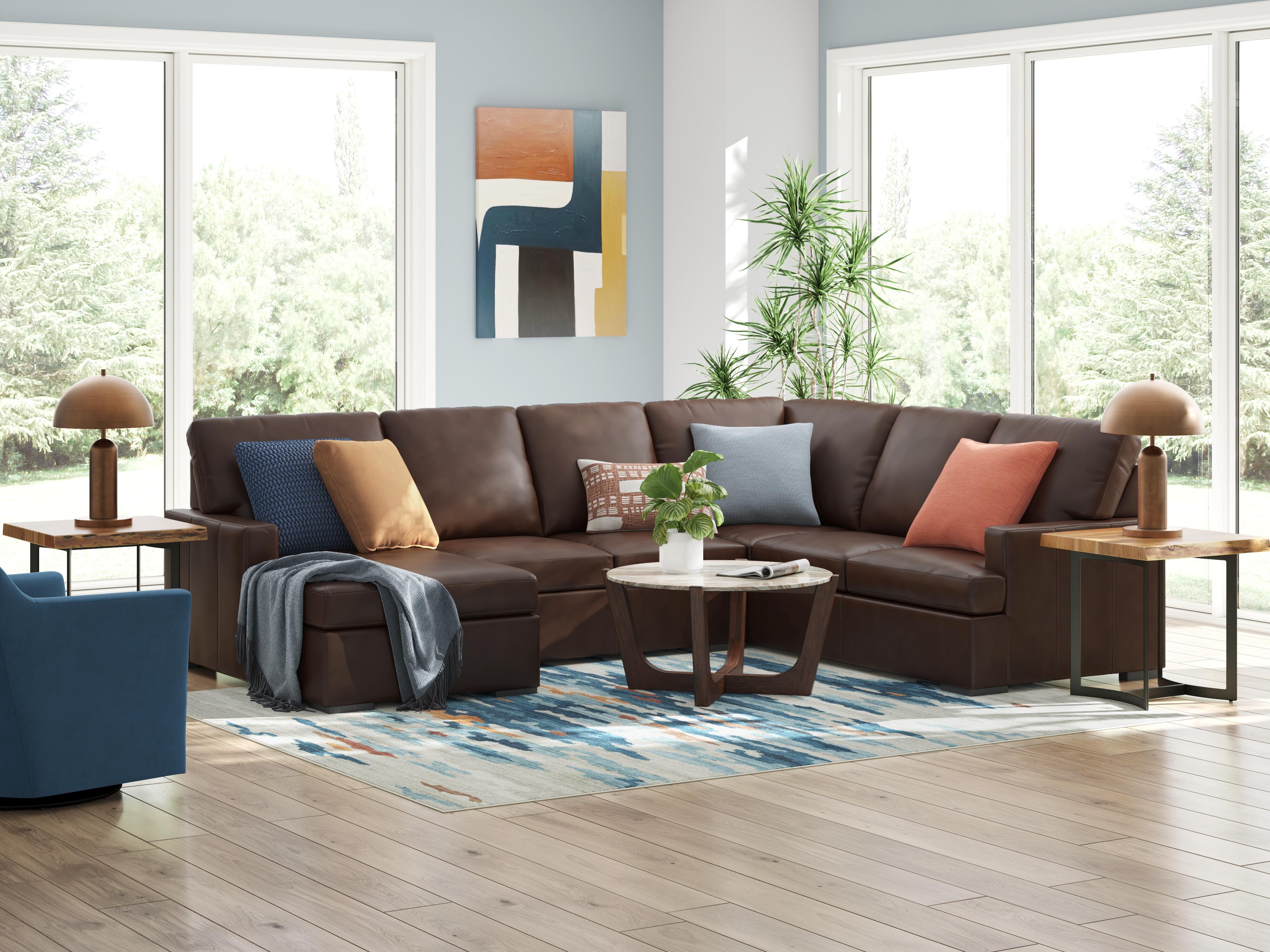 McDowlan Sectional with Chaise - Luxury Home Furniture (MI)
