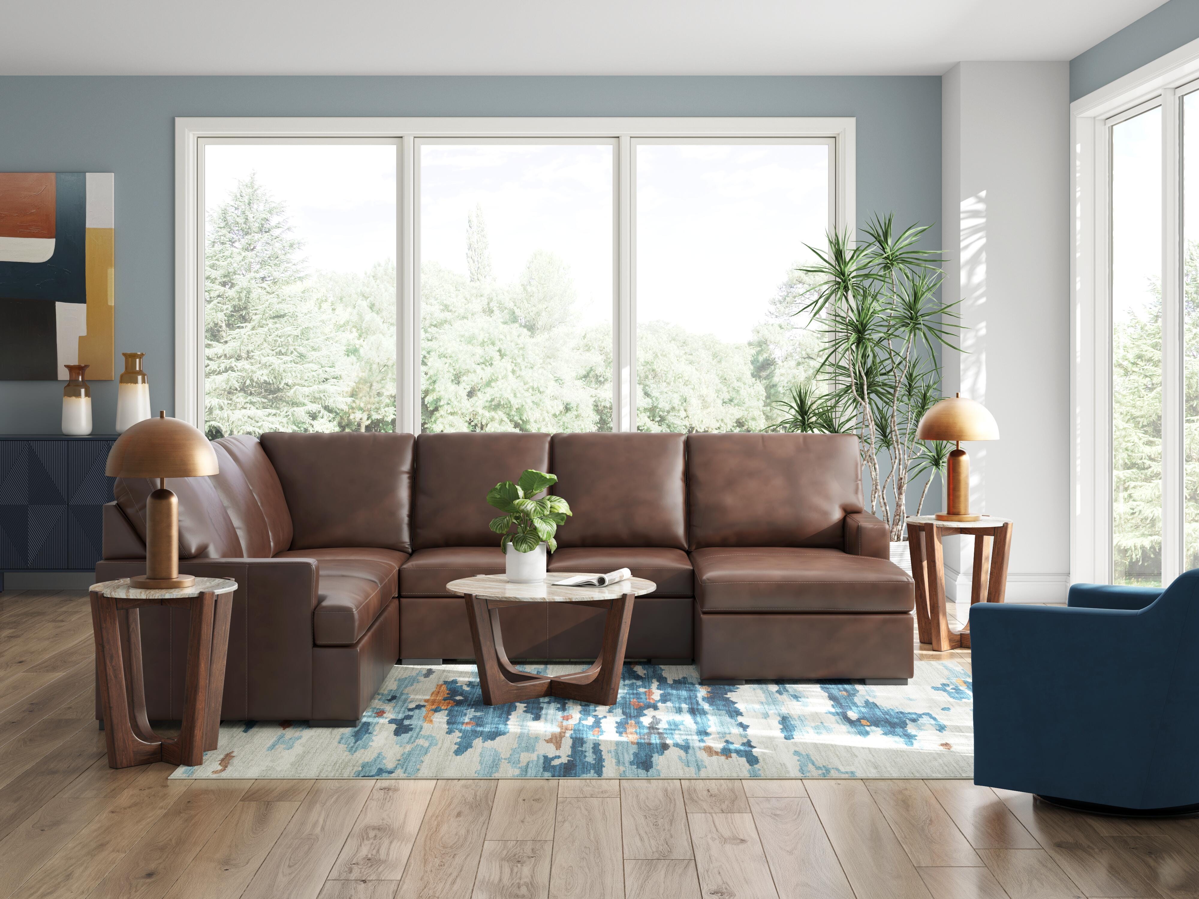 McDowlan Sectional with Chaise - Luxury Home Furniture (MI)