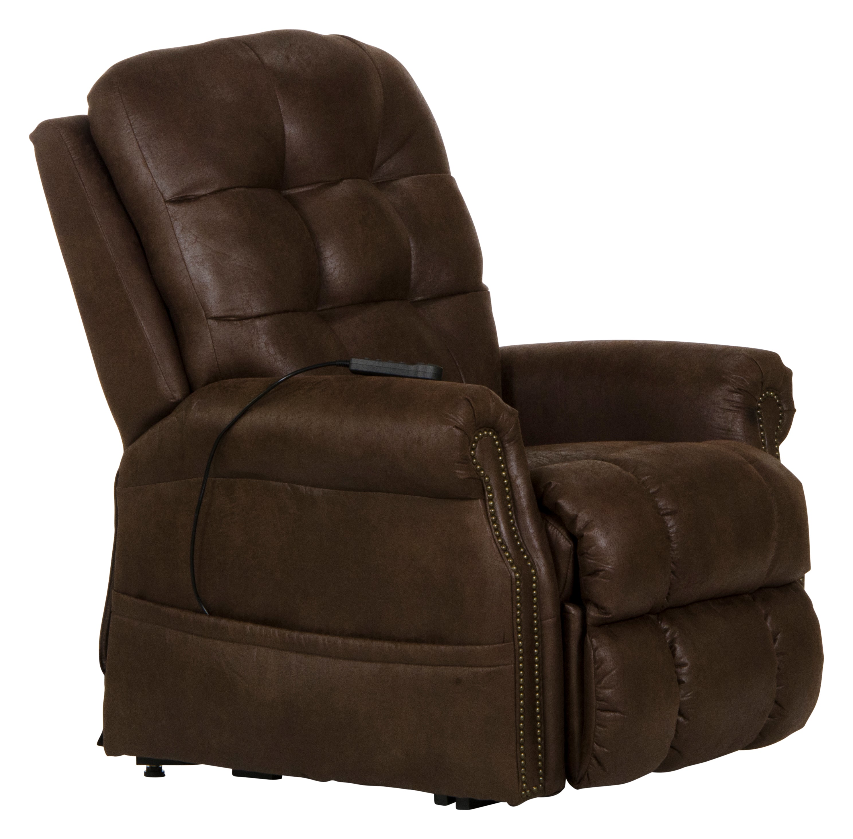 Ramsey Pwr Lift Lay Flat Recliner w/ Heat & Massage - Luxury Home Furniture (MI)