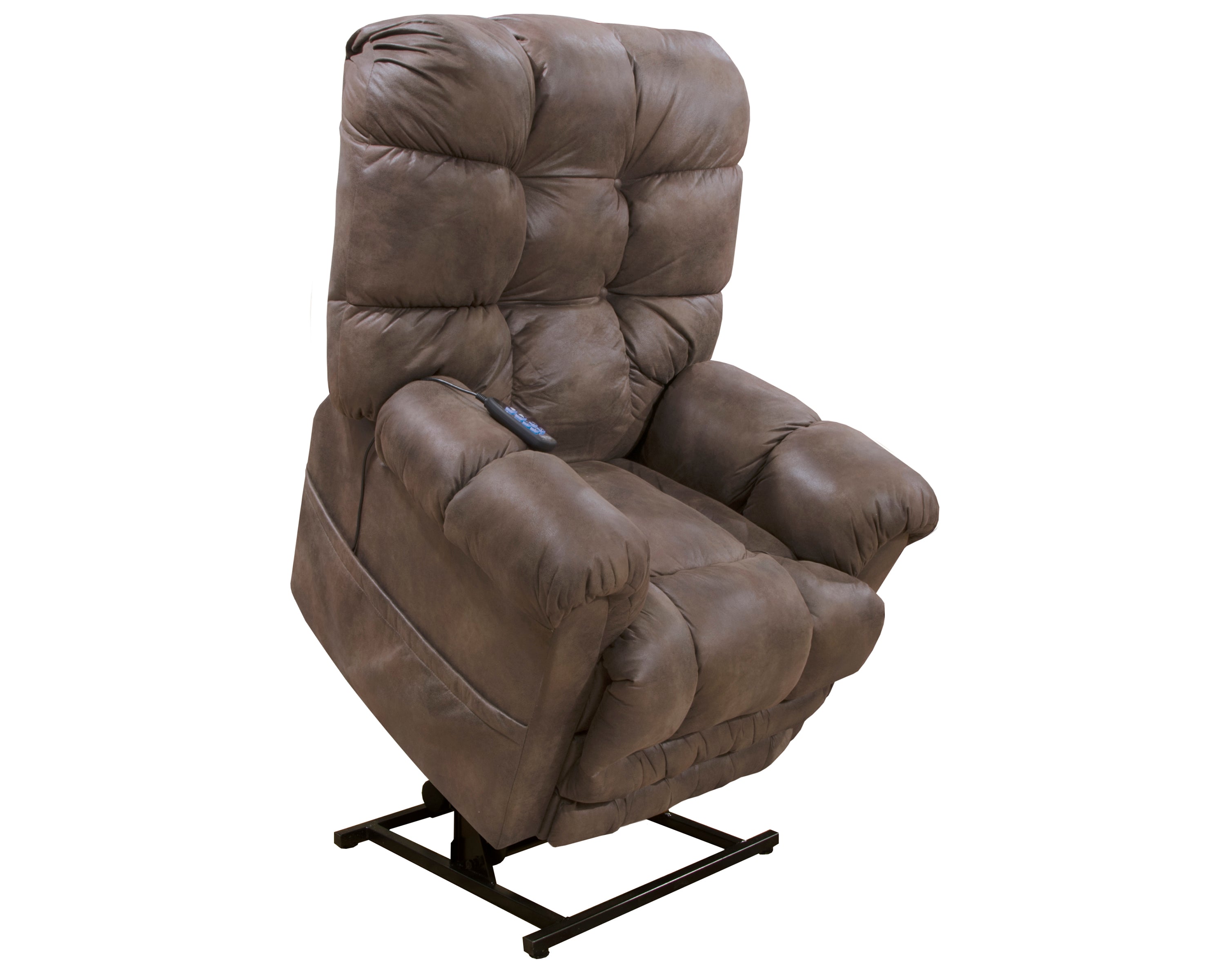 Oliver Power Lift Recliner w/ Dual Motor & Extended Ottoman - Luxury Home Furniture (MI)