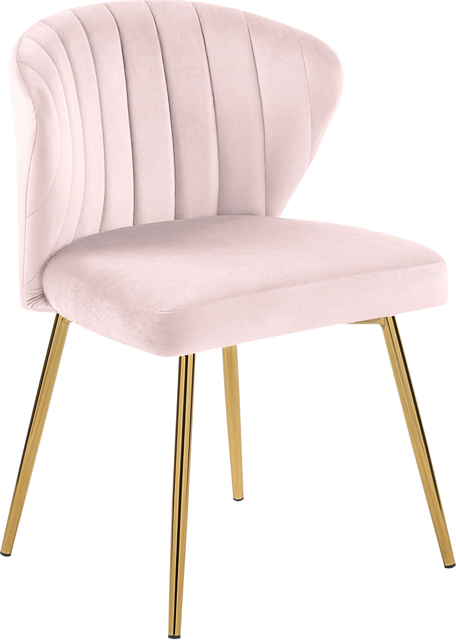 Finley Pink Velvet Dining Chair