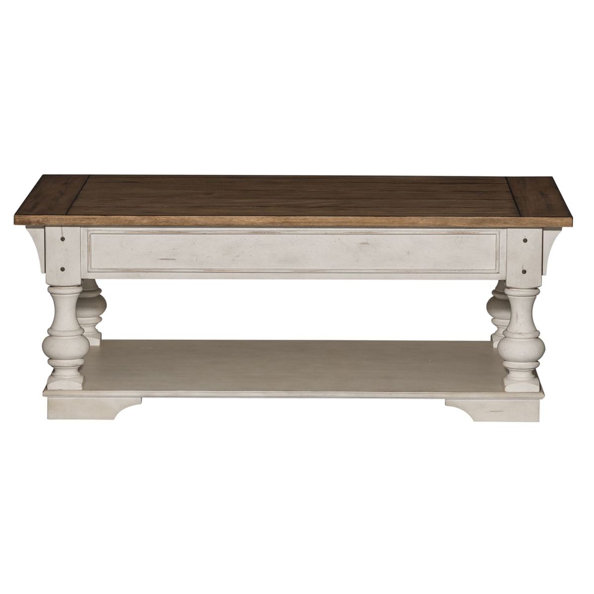 Liberty Morgan Creek Cocktail Table in Antique White