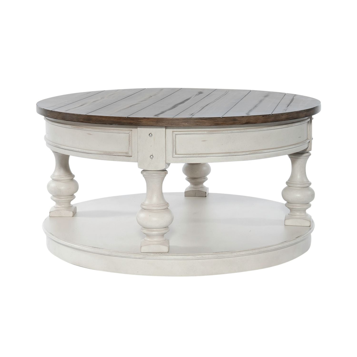 Morgan Creek Cocktail Table in Antique White image