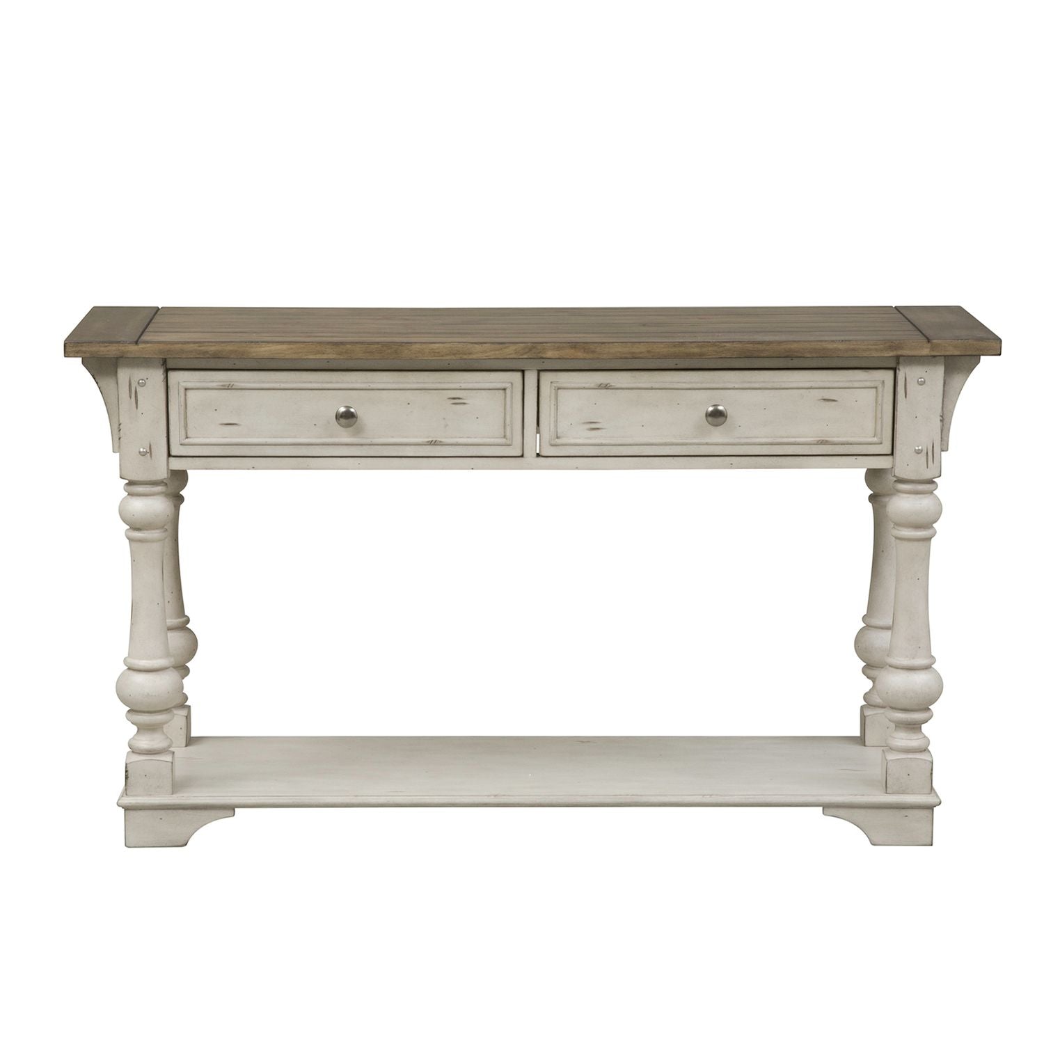 Morgan Creek Sofa Table in Antique White image