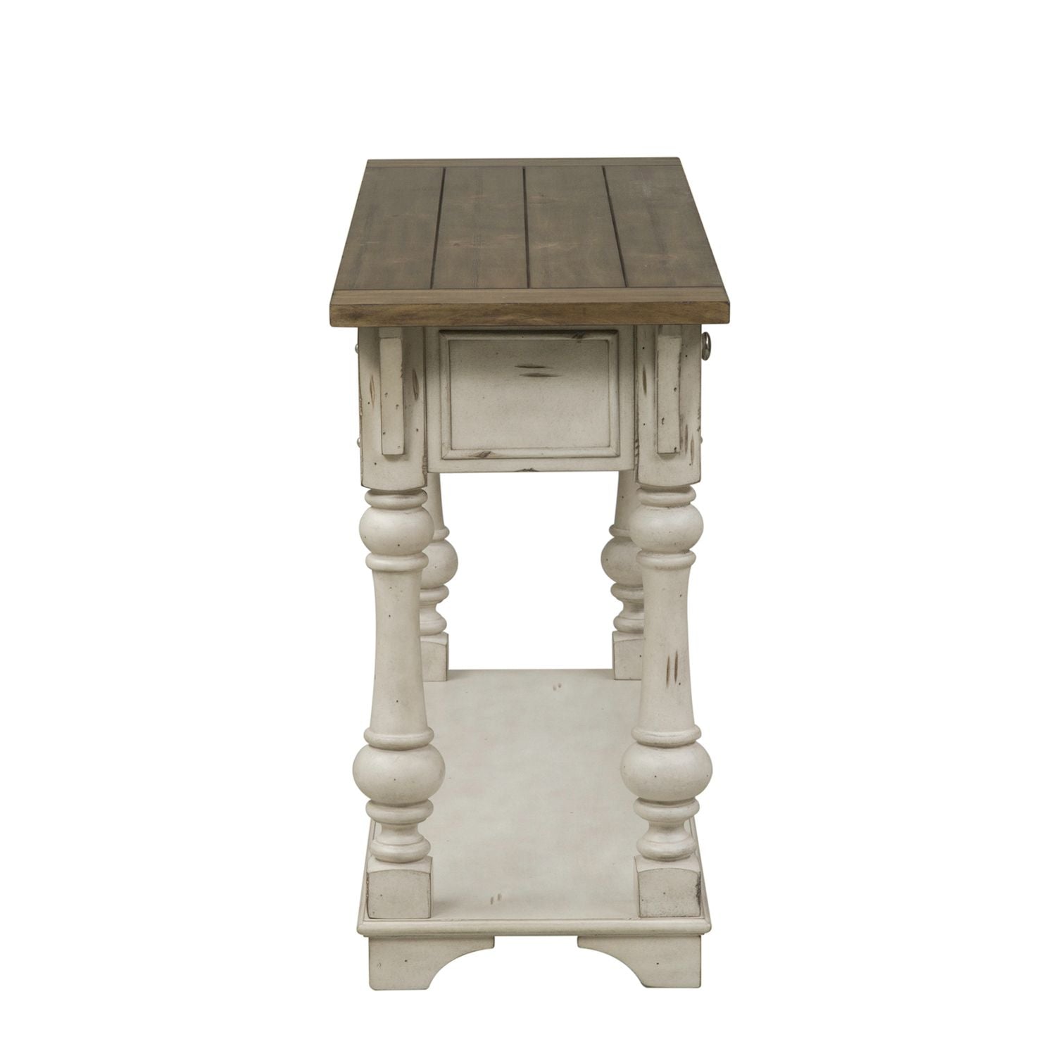 Morgan Creek Sofa Table in Antique White image