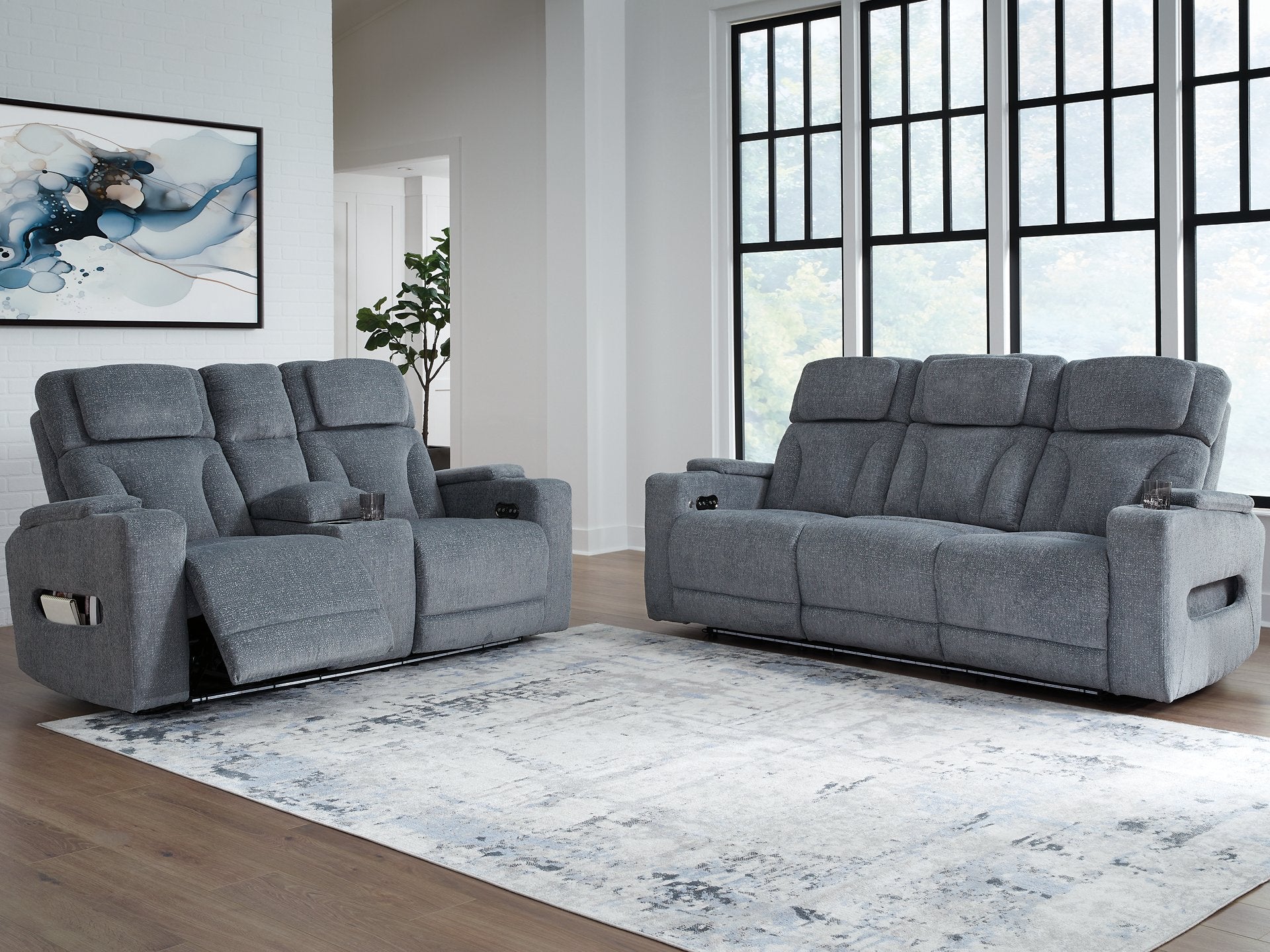 Studio Cave Living Room Set - Luxury Home Furniture (MI)