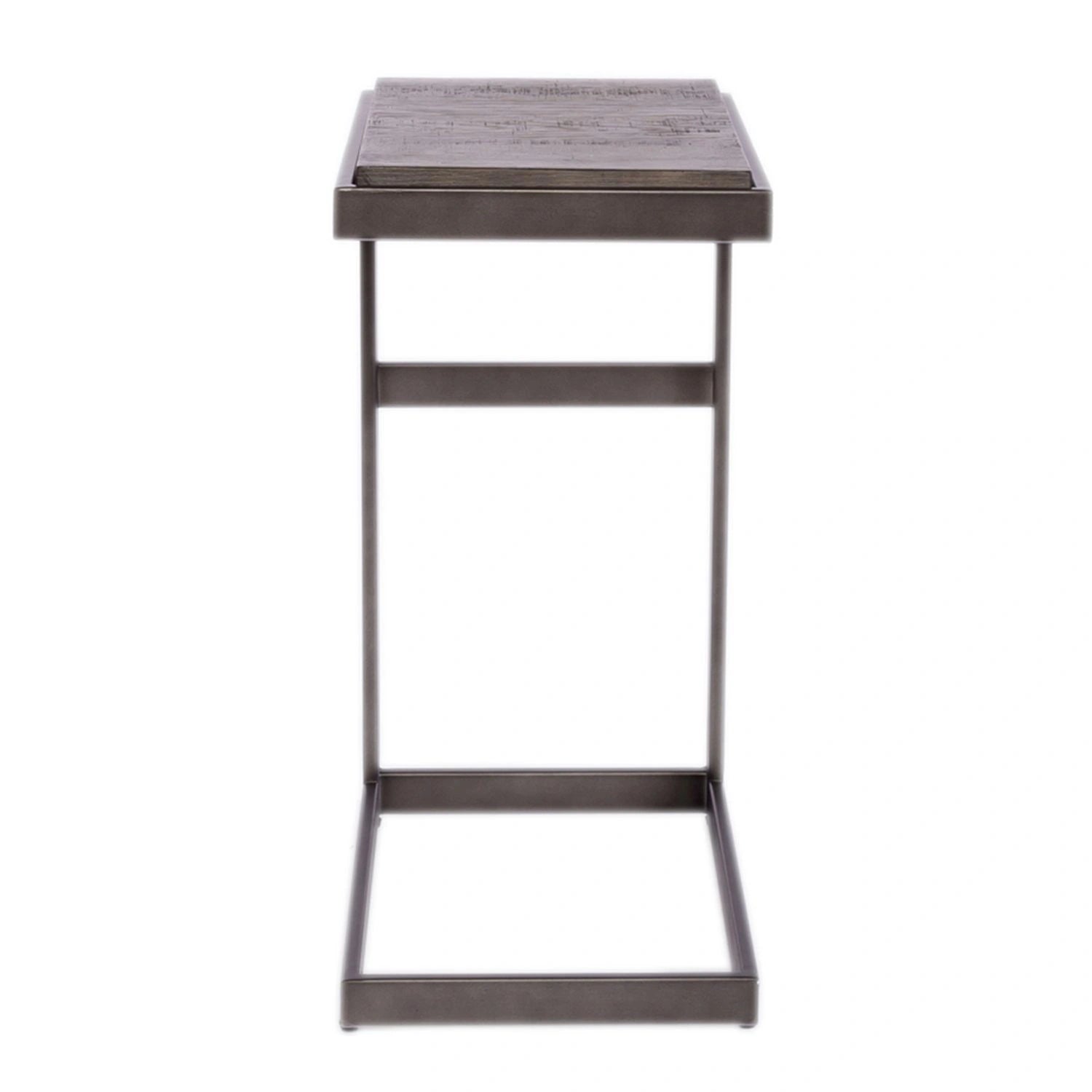 Modern View Laptop Table in Gray image