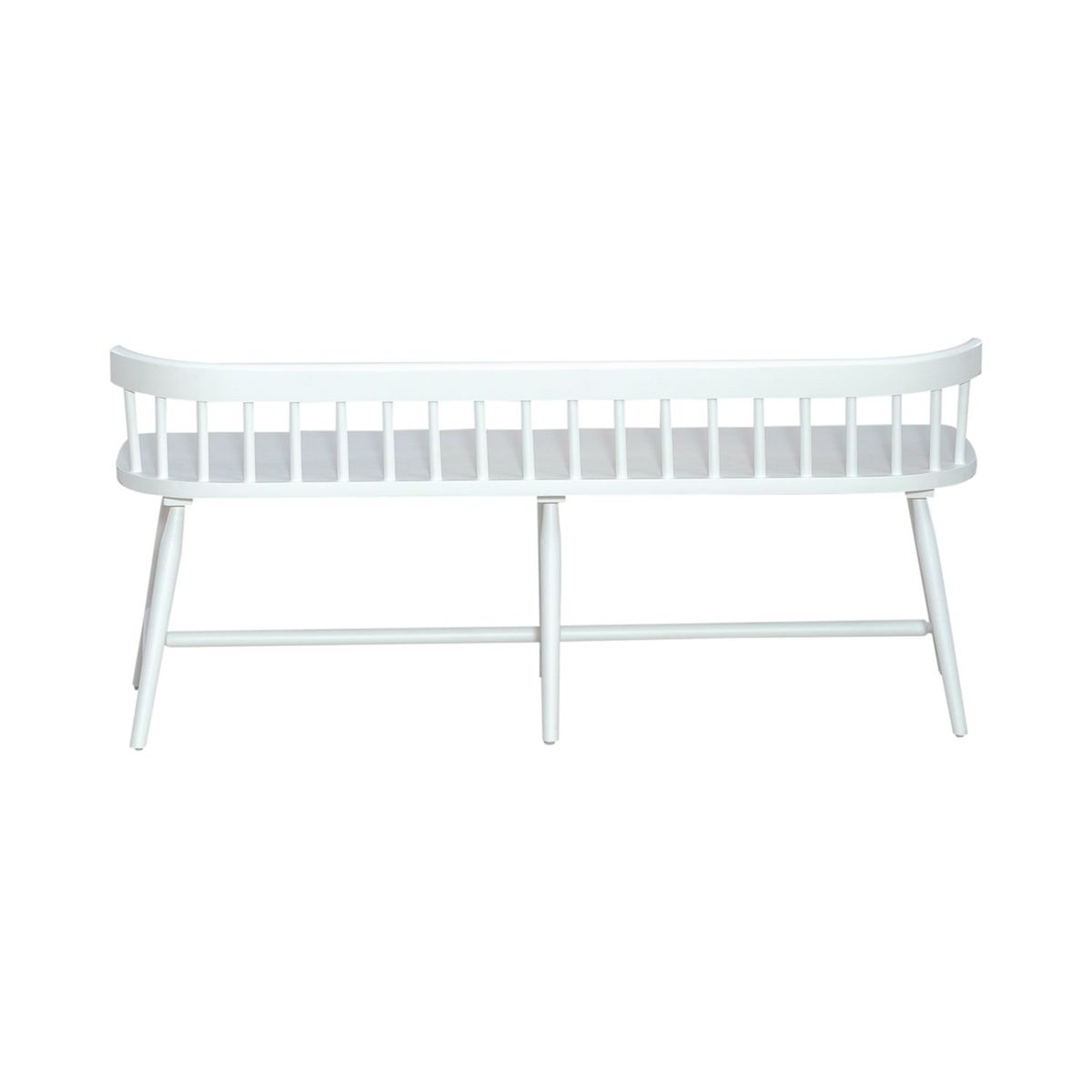 Liberty Furniture Palmetto Heights Low Back Spindle Bench in Two-Tone - Luxury Home Furniture (MI)