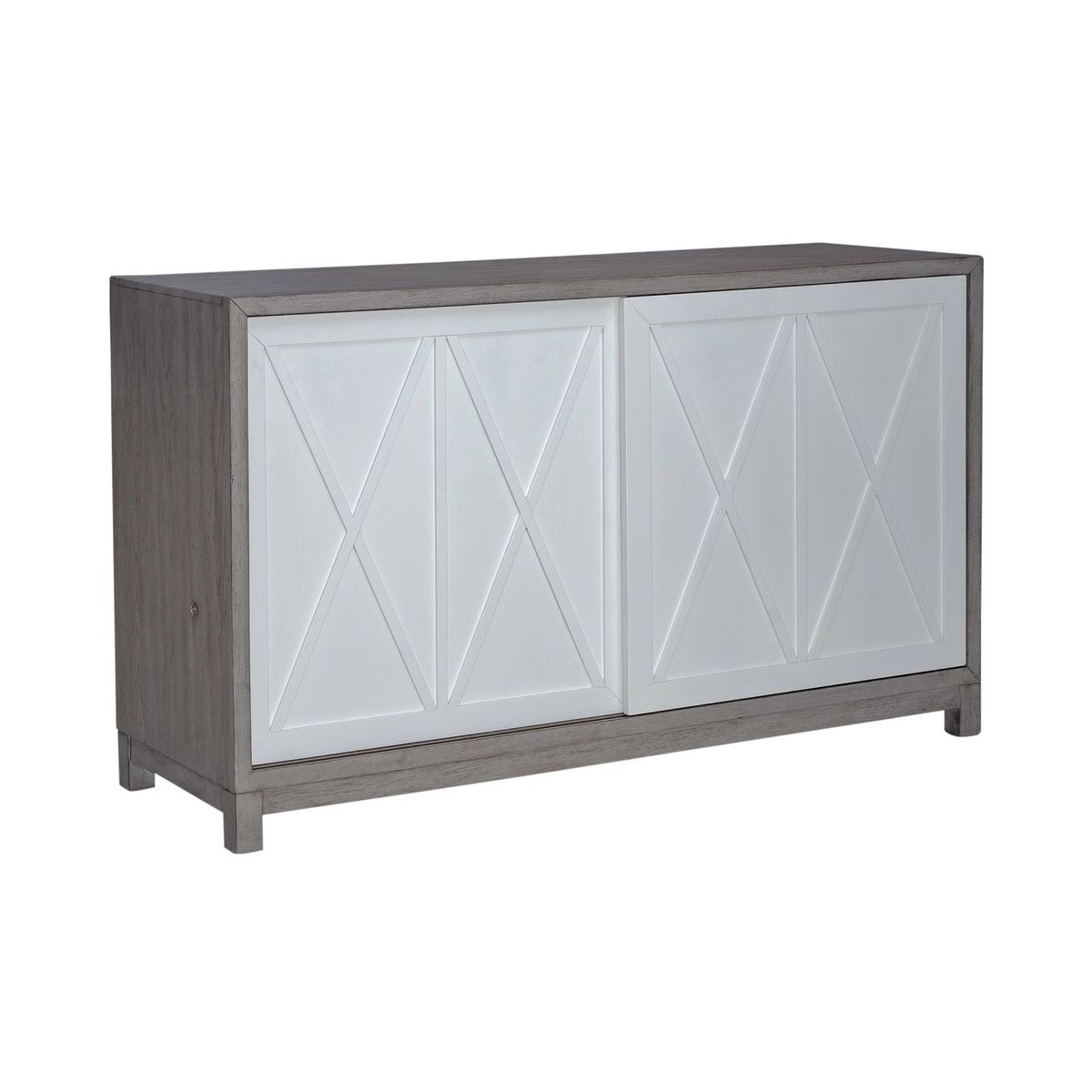 Liberty Furniture Palmetto Heights Server in Two-Tone - Luxury Home Furniture (MI)