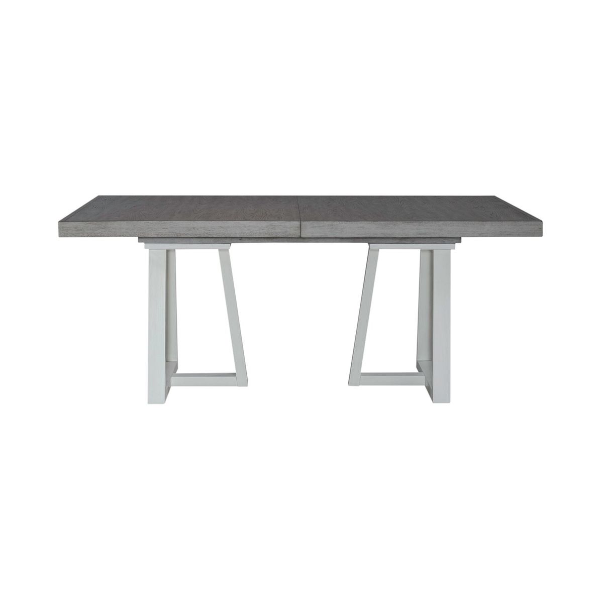 Liberty Furniture Palmetto Heights Double Pedestal Table in Two-Tone