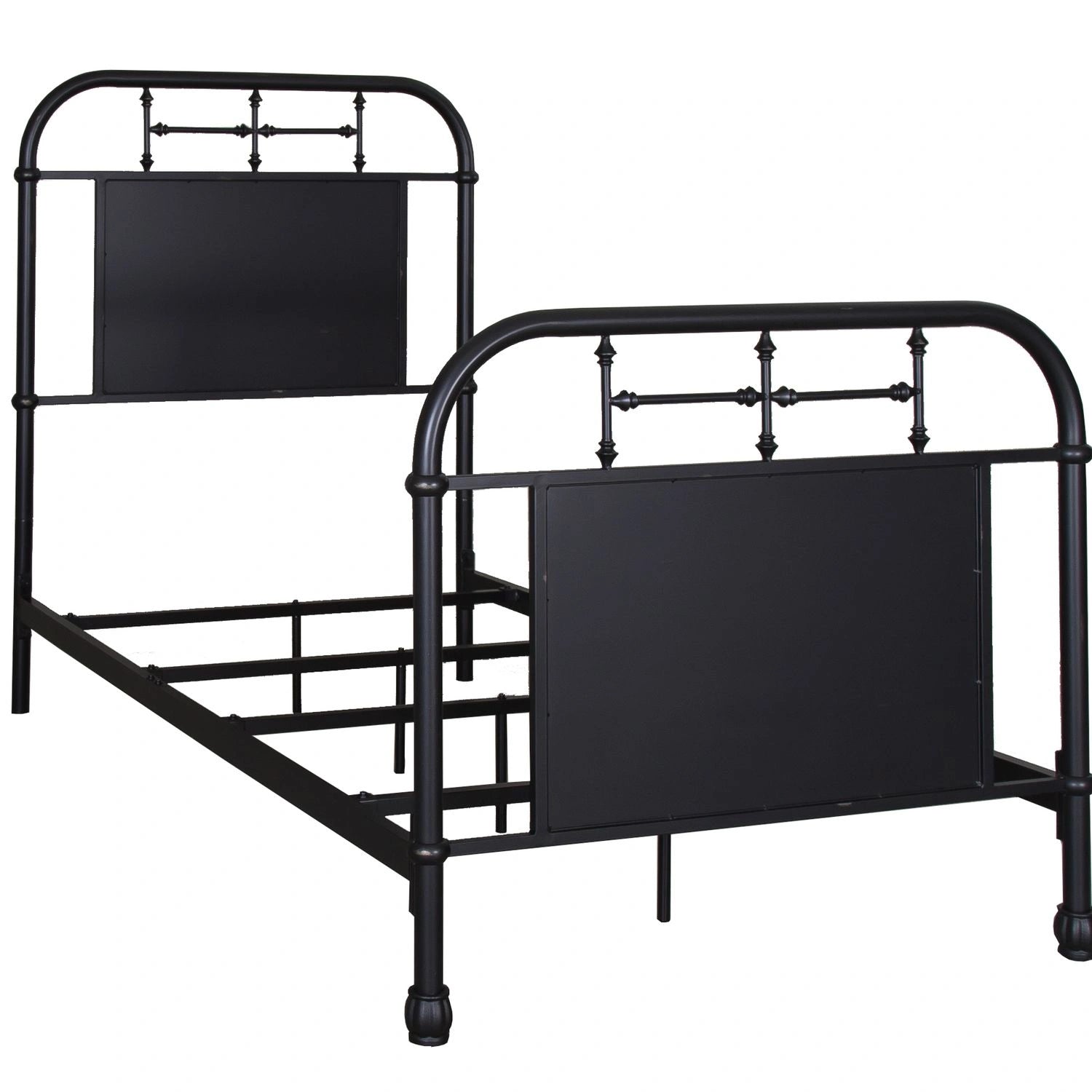 Vintage Series Metal Bed in Black image