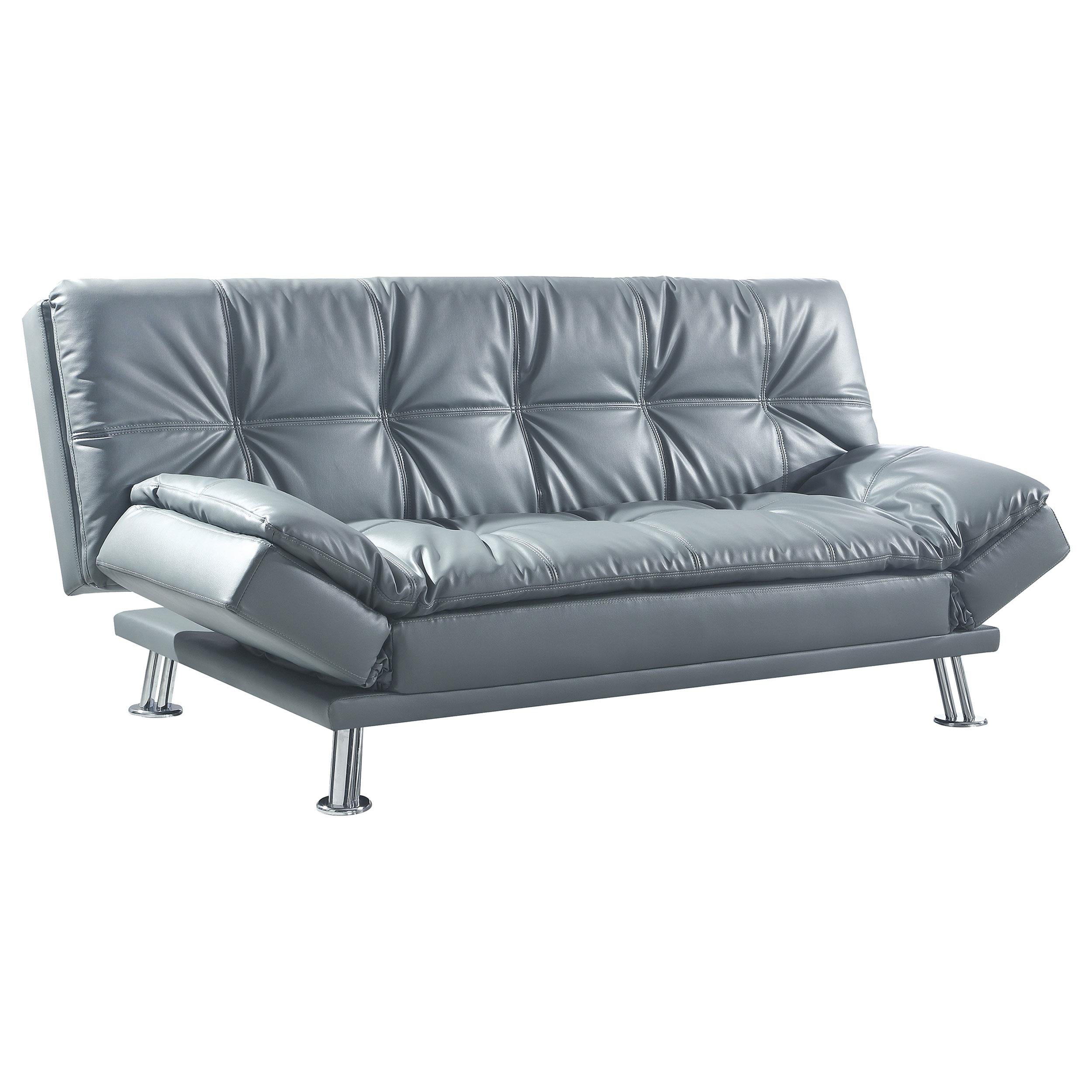 Dilleston Tufted Back Upholstered Sofa Bed Grey - Luxury Home Furniture (MI)