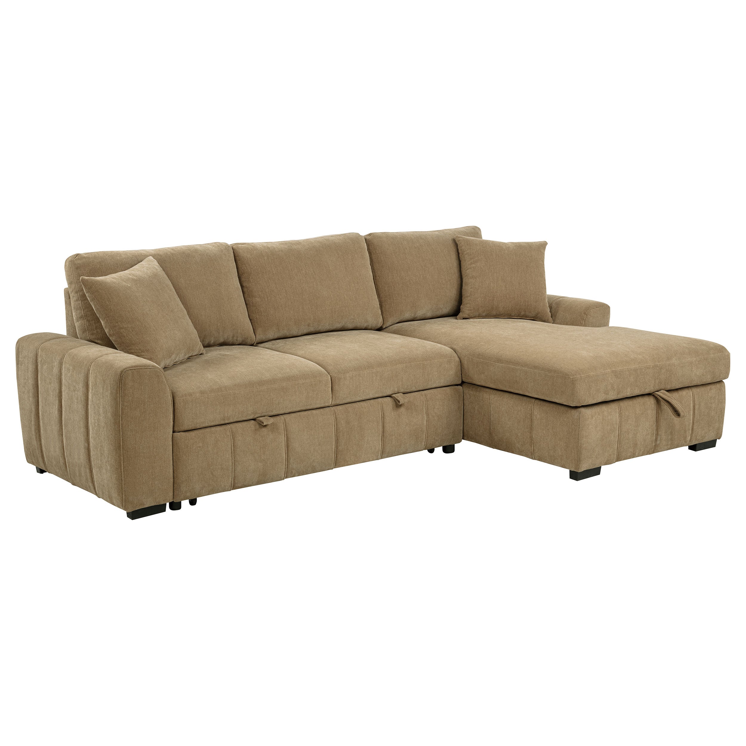 Pastrana Pull-Out Sleeper Sectional Sofa - Luxury Home Furniture (MI)