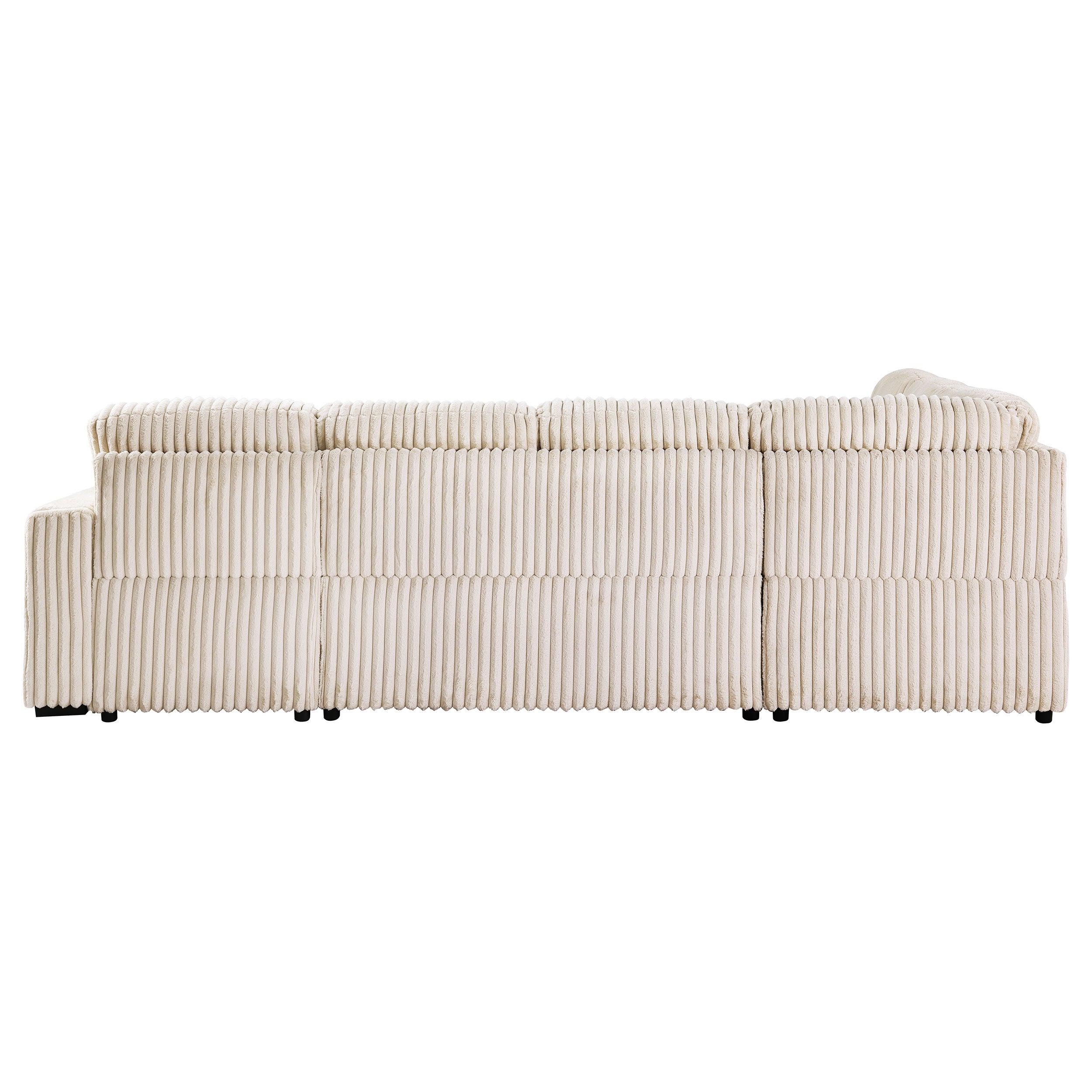 Devonshire Pull-Out Sleeper Sectional Sofa - Luxury Home Furniture (MI)