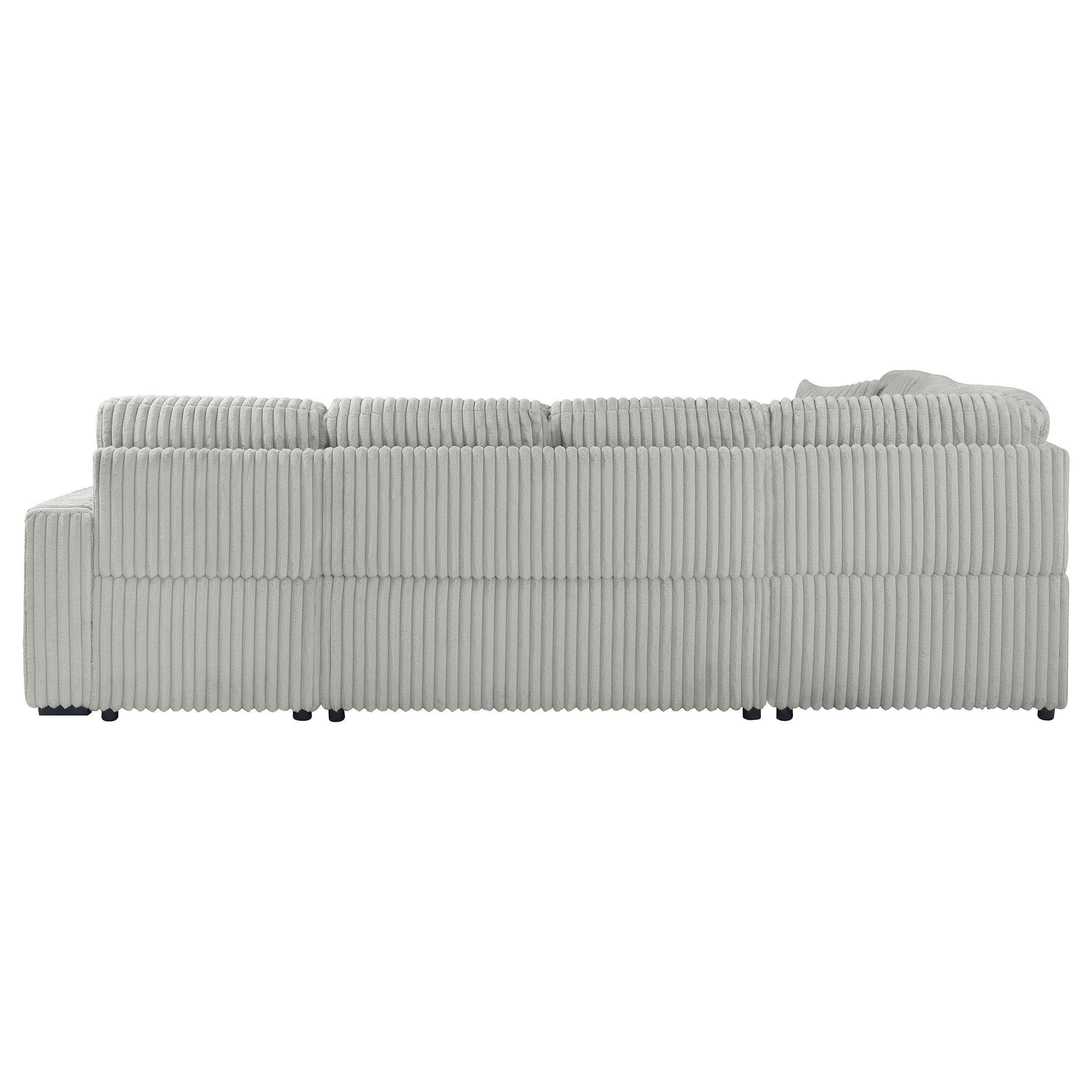 Devonshire Pull-Out Sleeper Sectional Sofa - Luxury Home Furniture (MI)