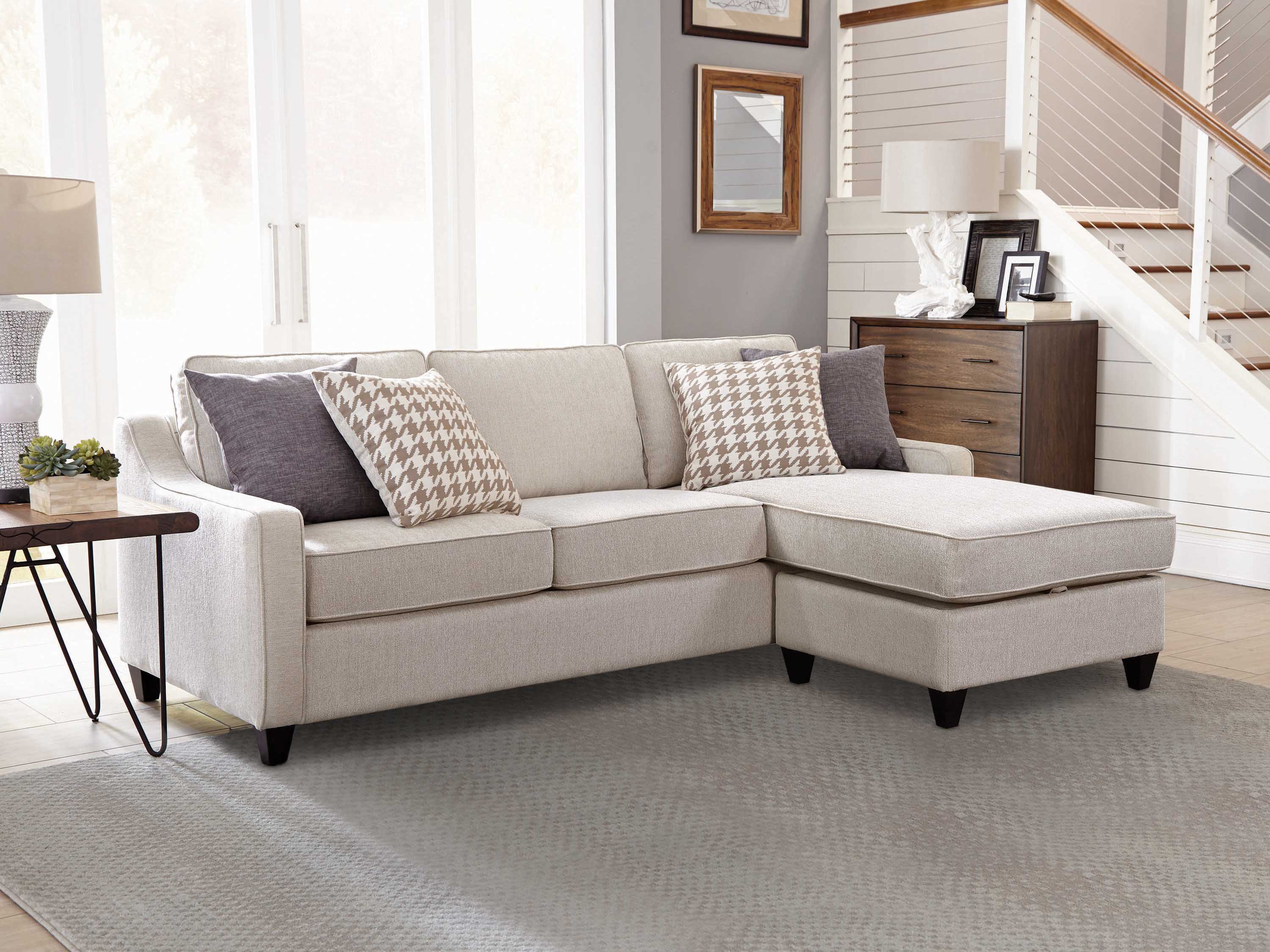 Mcloughlin Sectional Sofa - Luxury Home Furniture (MI)