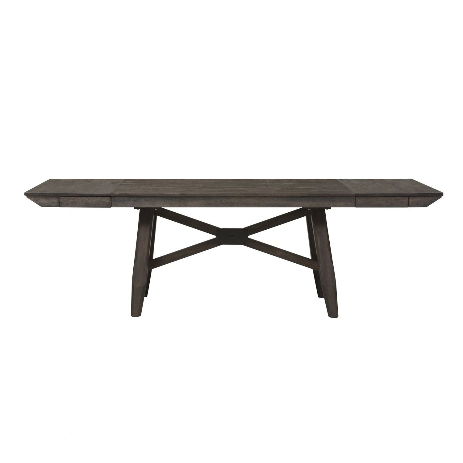 Double Bridge Optional 6 Piece Trestle Table Set image