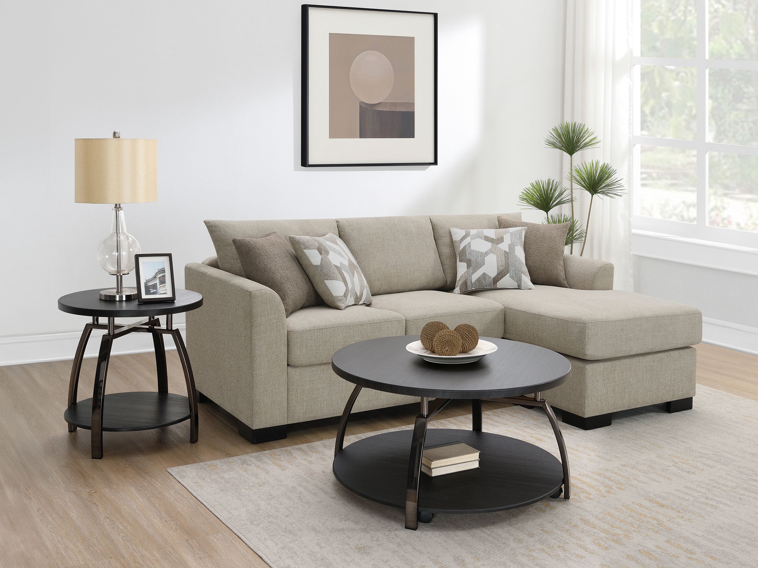 Storey Fold-Out Sleeper Sectional Sofa - Luxury Home Furniture (MI)