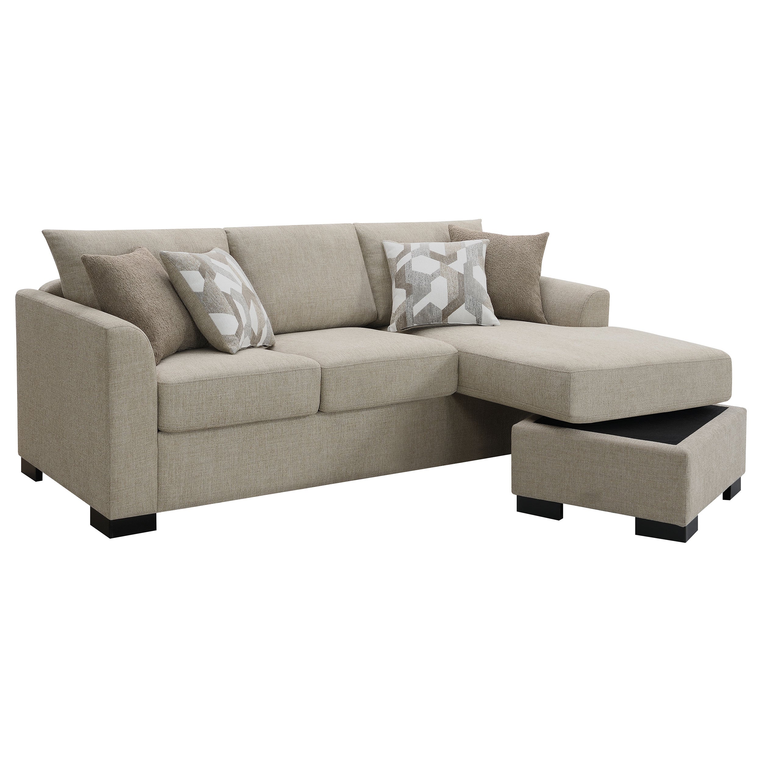 Storey Fold-Out Sleeper Sectional Sofa - Luxury Home Furniture (MI)