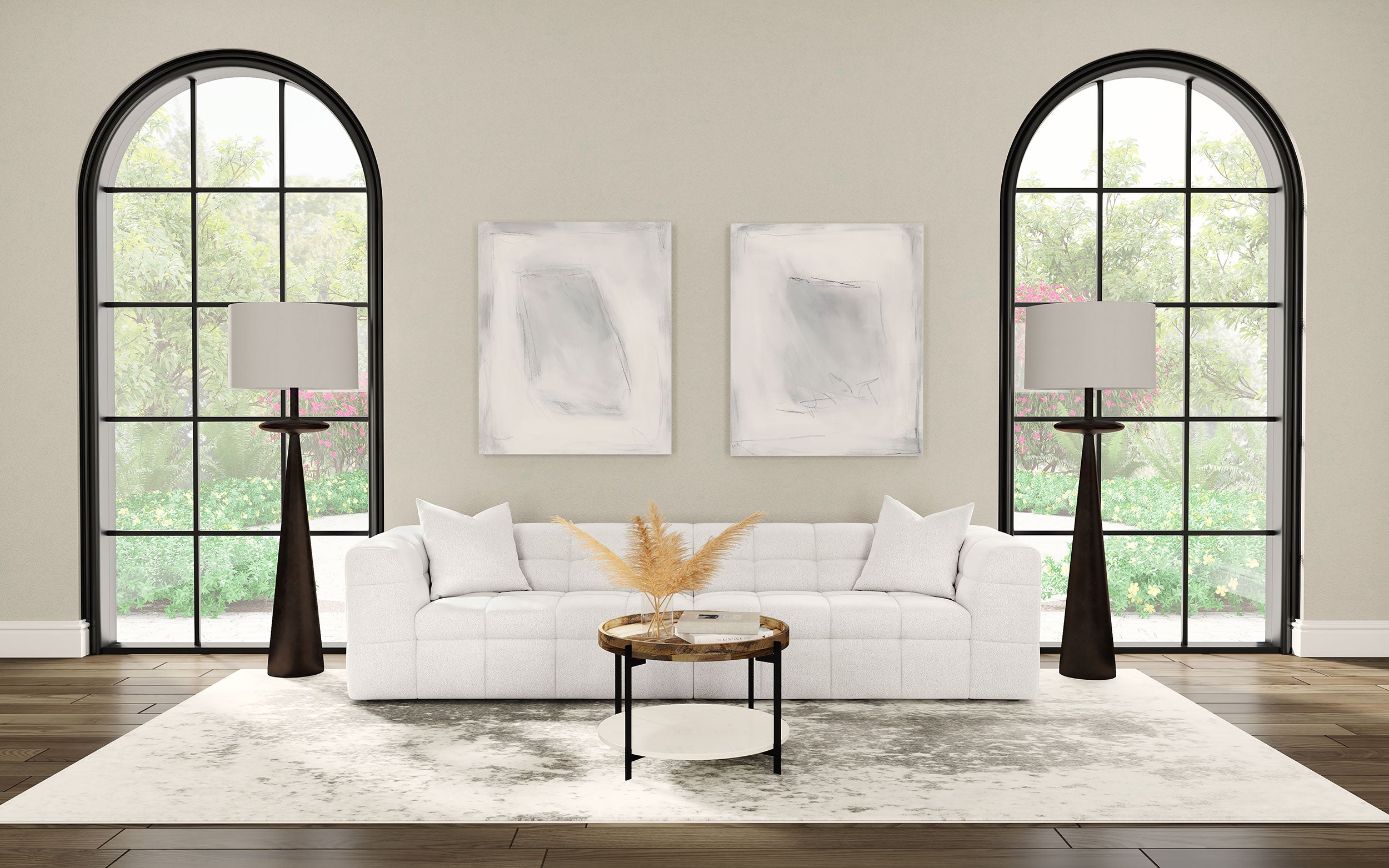 Everly Stationary Sofa - Luxury Home Furniture (MI)