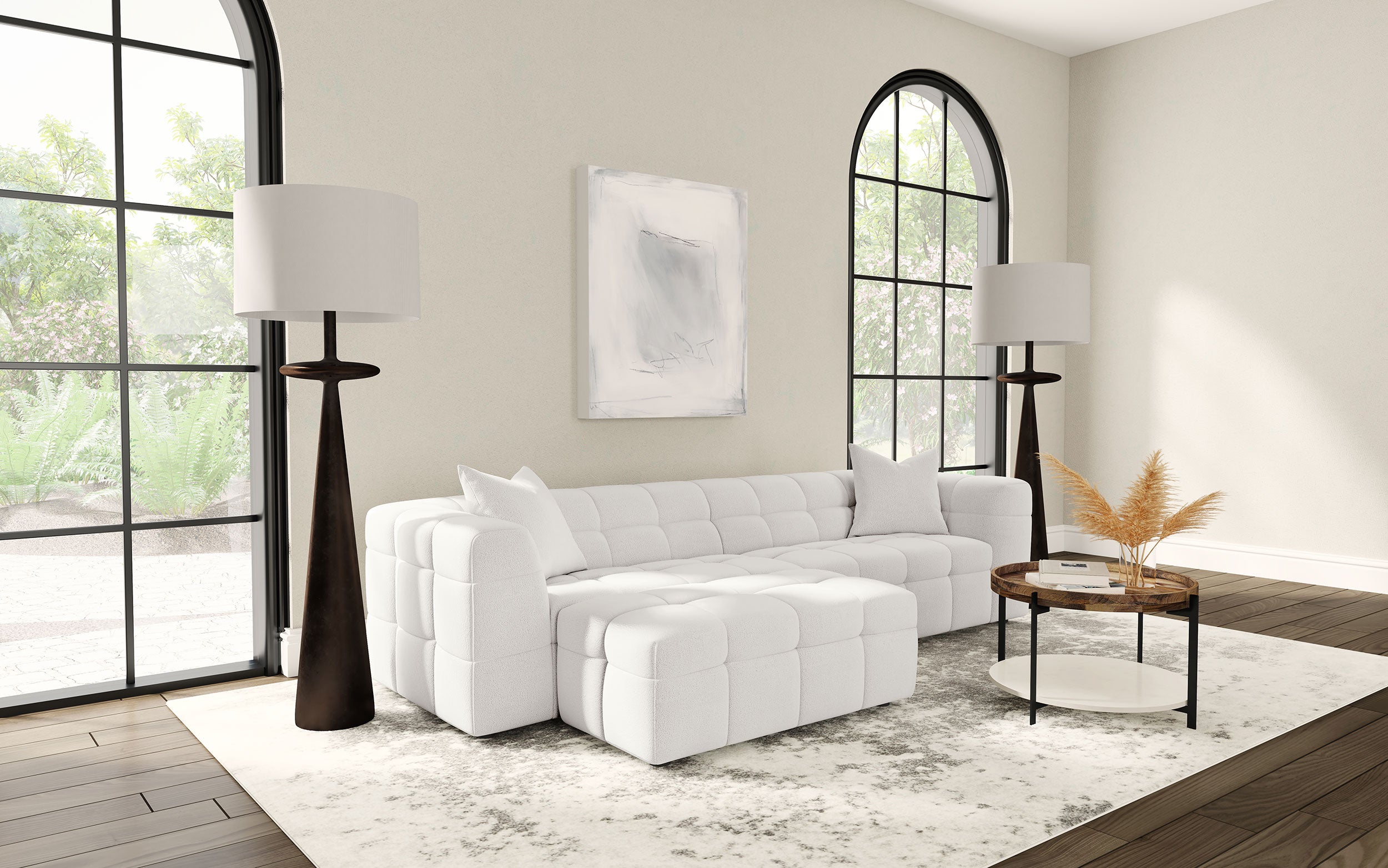 Everly Stationary Sofa - Luxury Home Furniture (MI)
