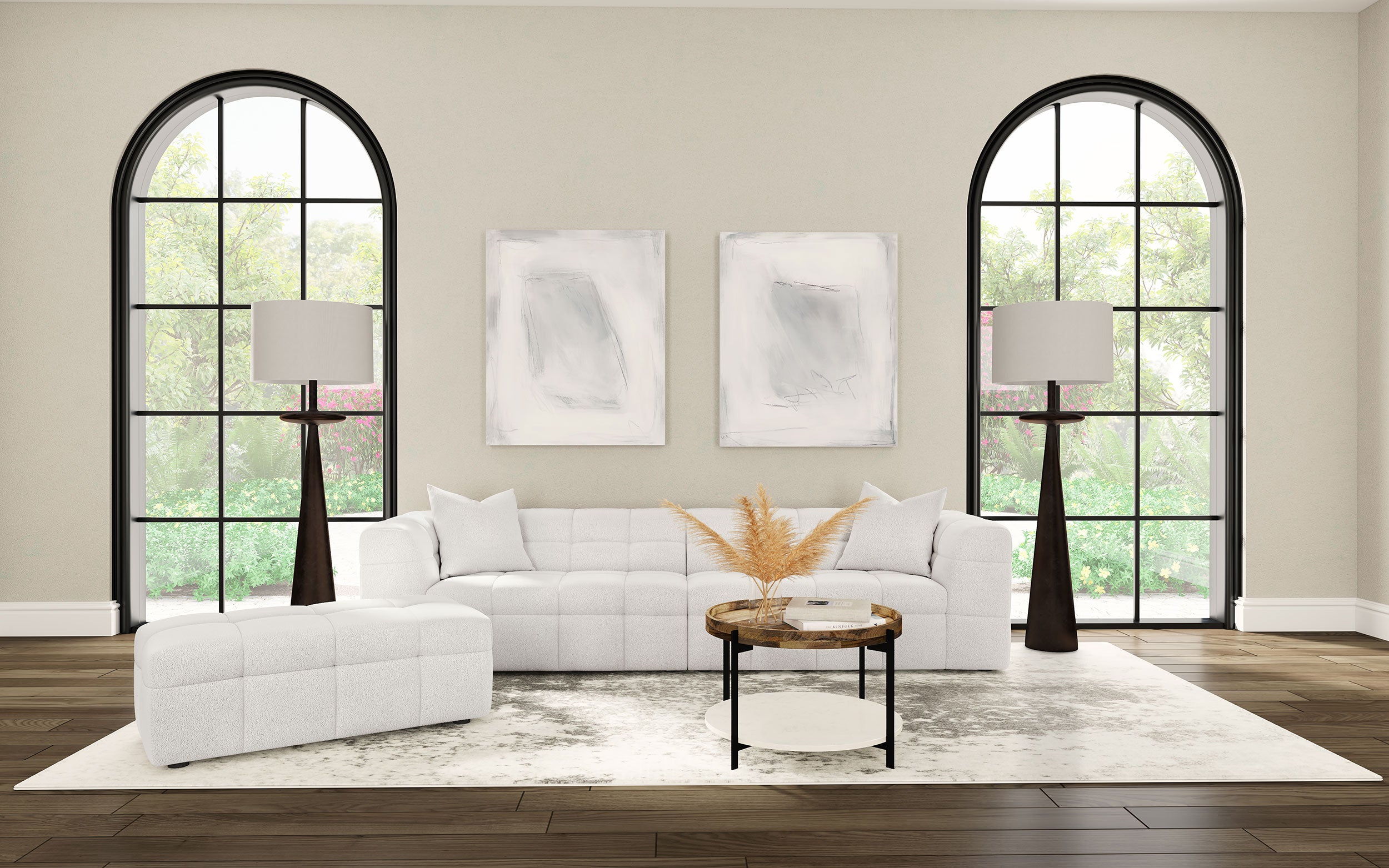 Everly Stationary Sofa - Luxury Home Furniture (MI)