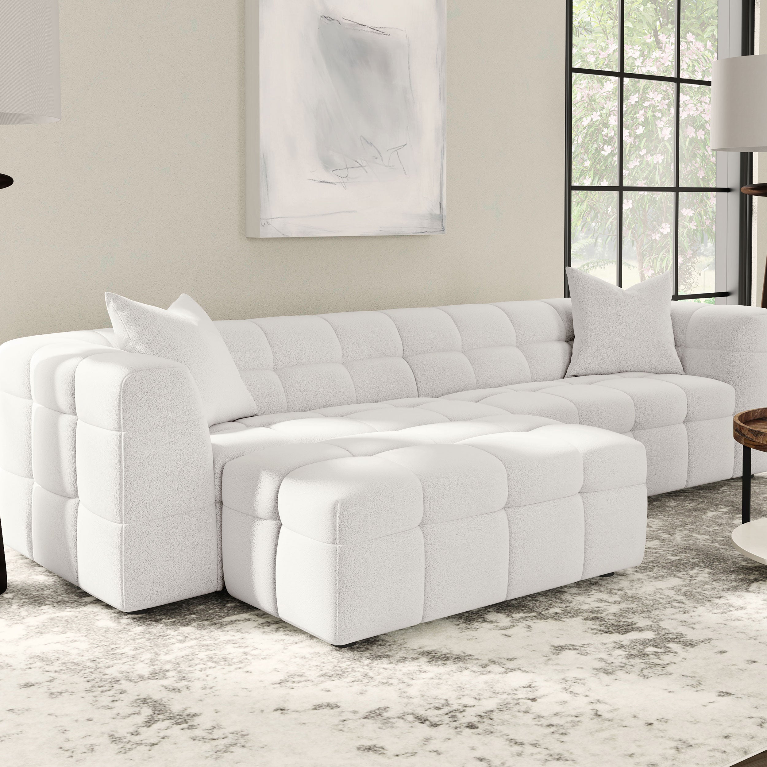 Everly Ottoman - Luxury Home Furniture (MI)