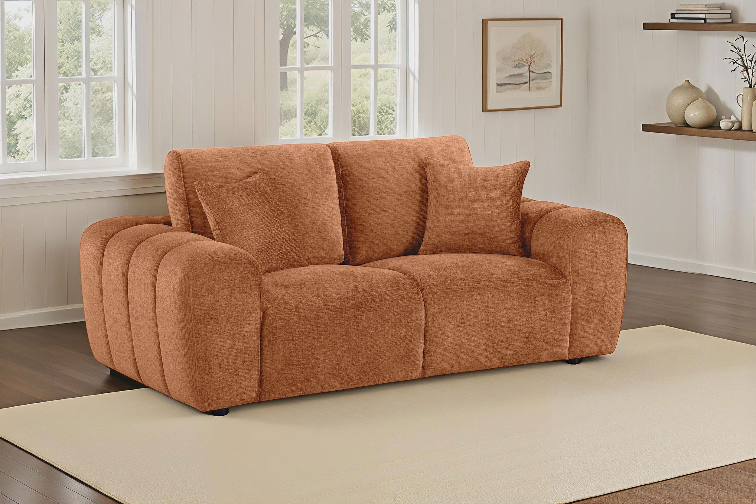 Burnett Loveseat - Luxury Home Furniture (MI)
