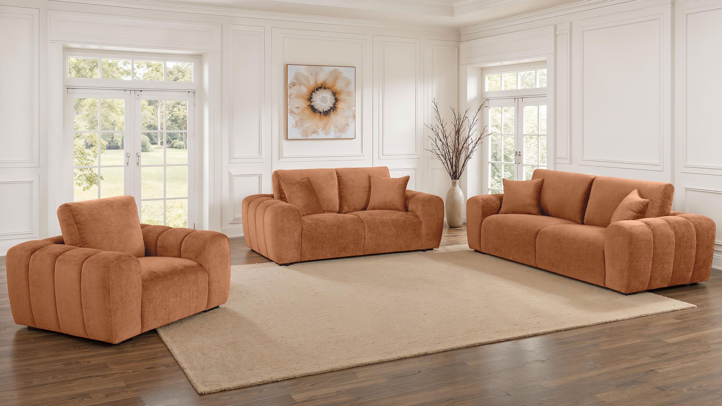 Burnett Accent Chair - Luxury Home Furniture (MI)