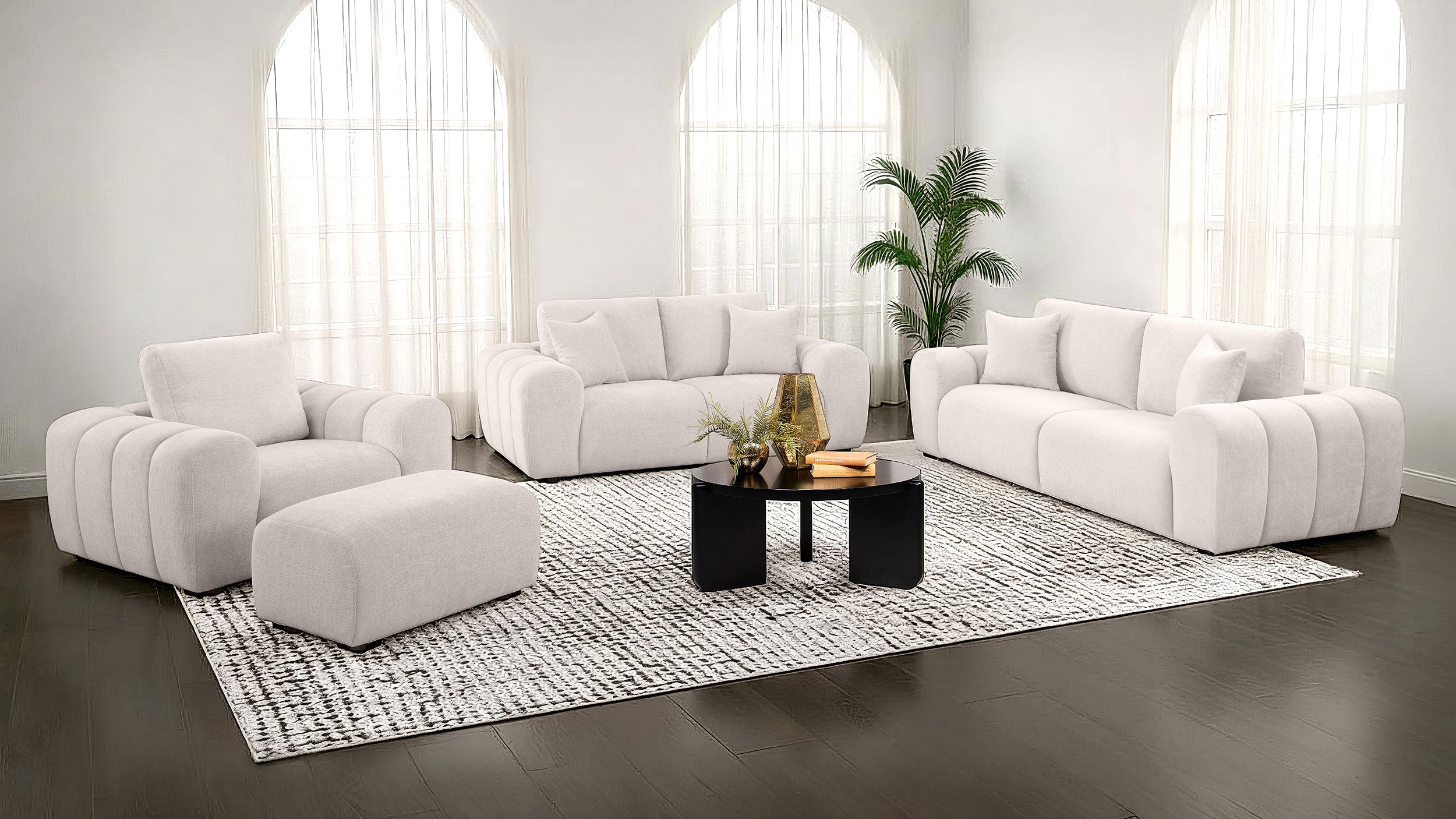 Burnett Accent Chair - Luxury Home Furniture (MI)
