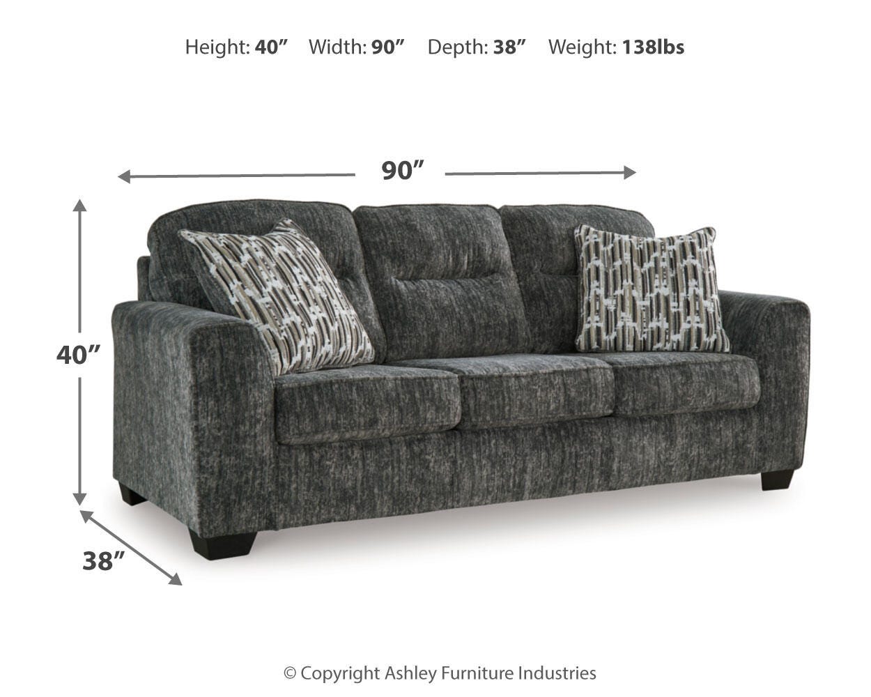 Lonoke Living Room Set - Luxury Home Furniture (MI)
