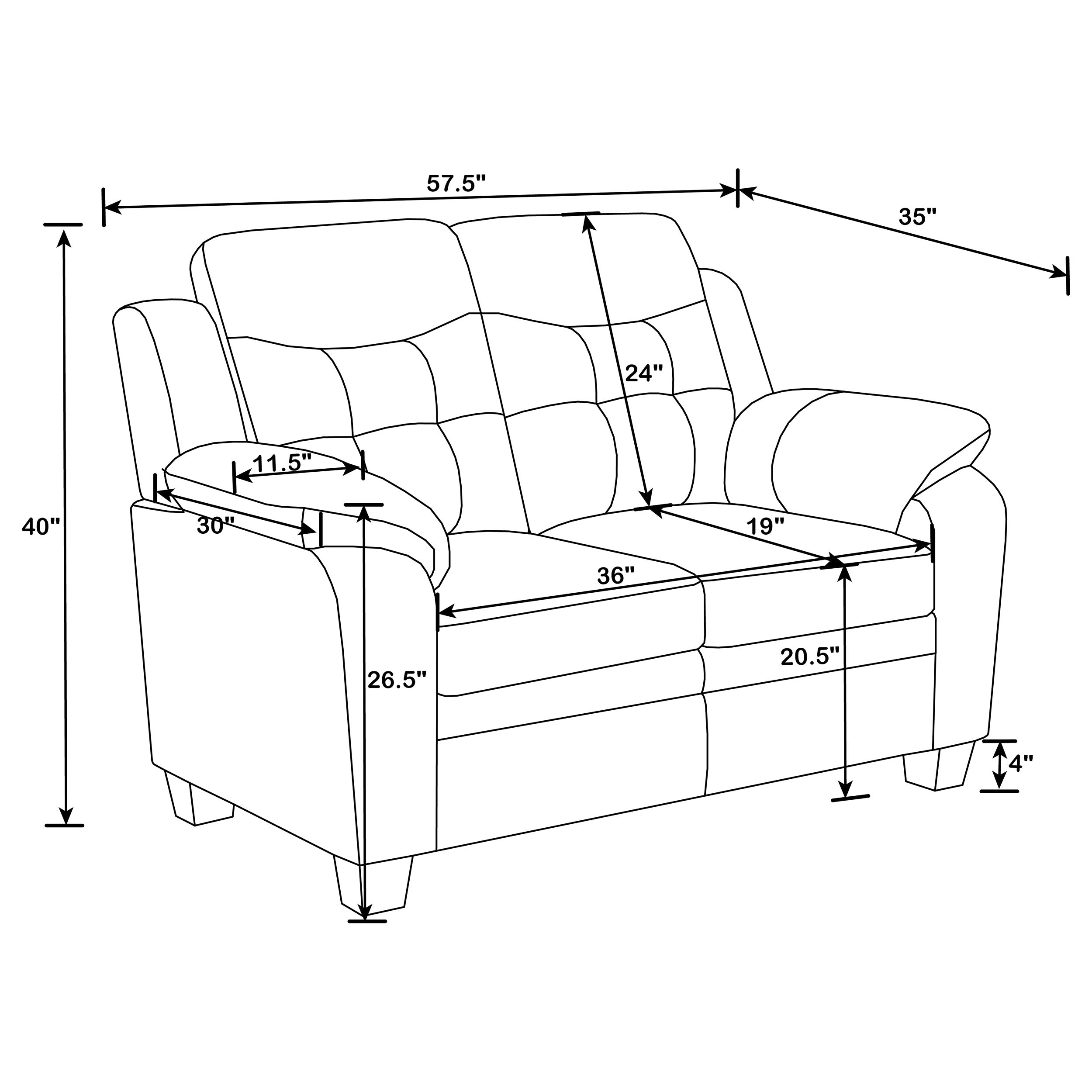 Finley Loveseat - Luxury Home Furniture (MI)