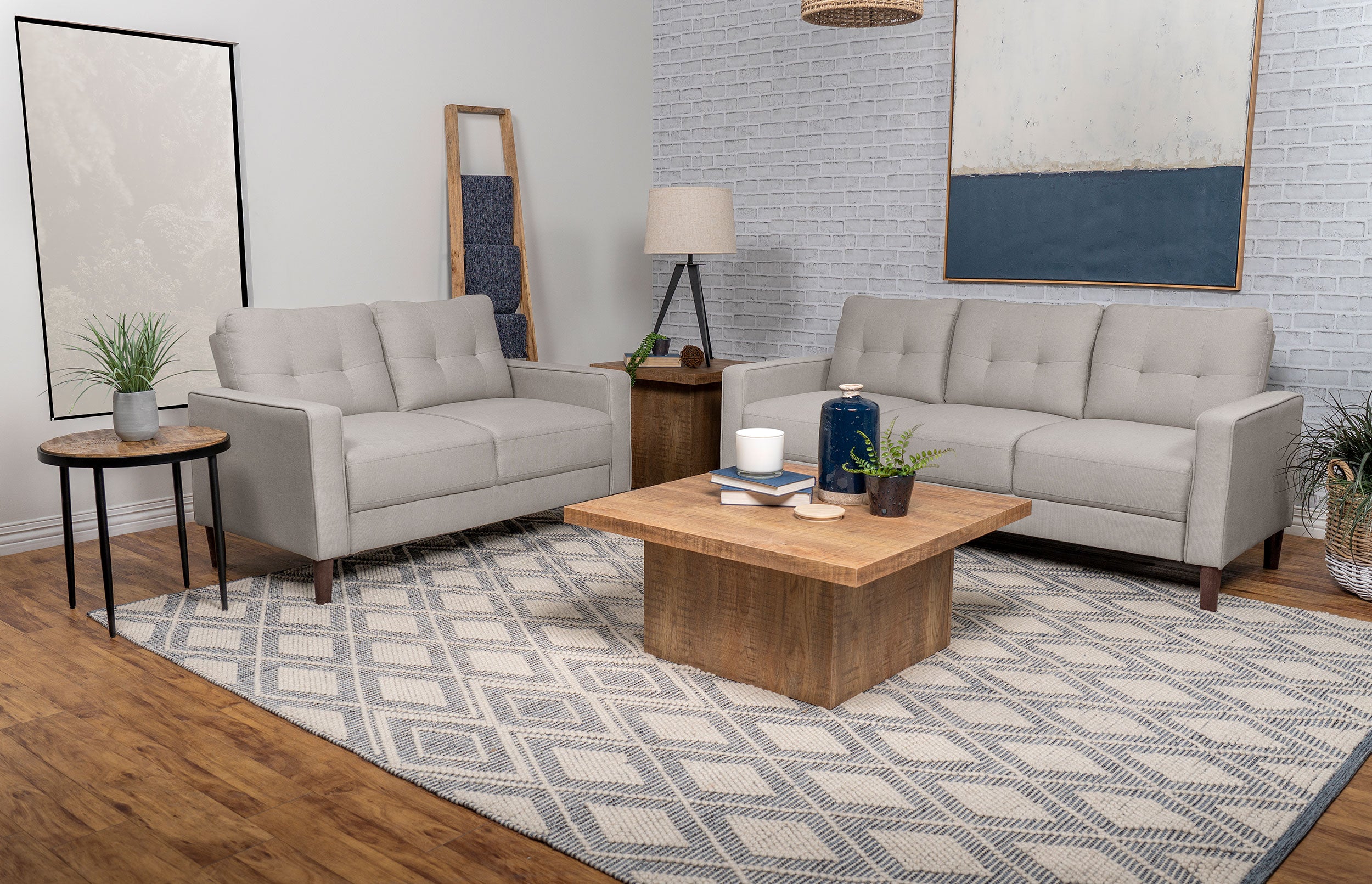 Bowen Stationary 3 Pc Sets - Luxury Home Furniture (MI)