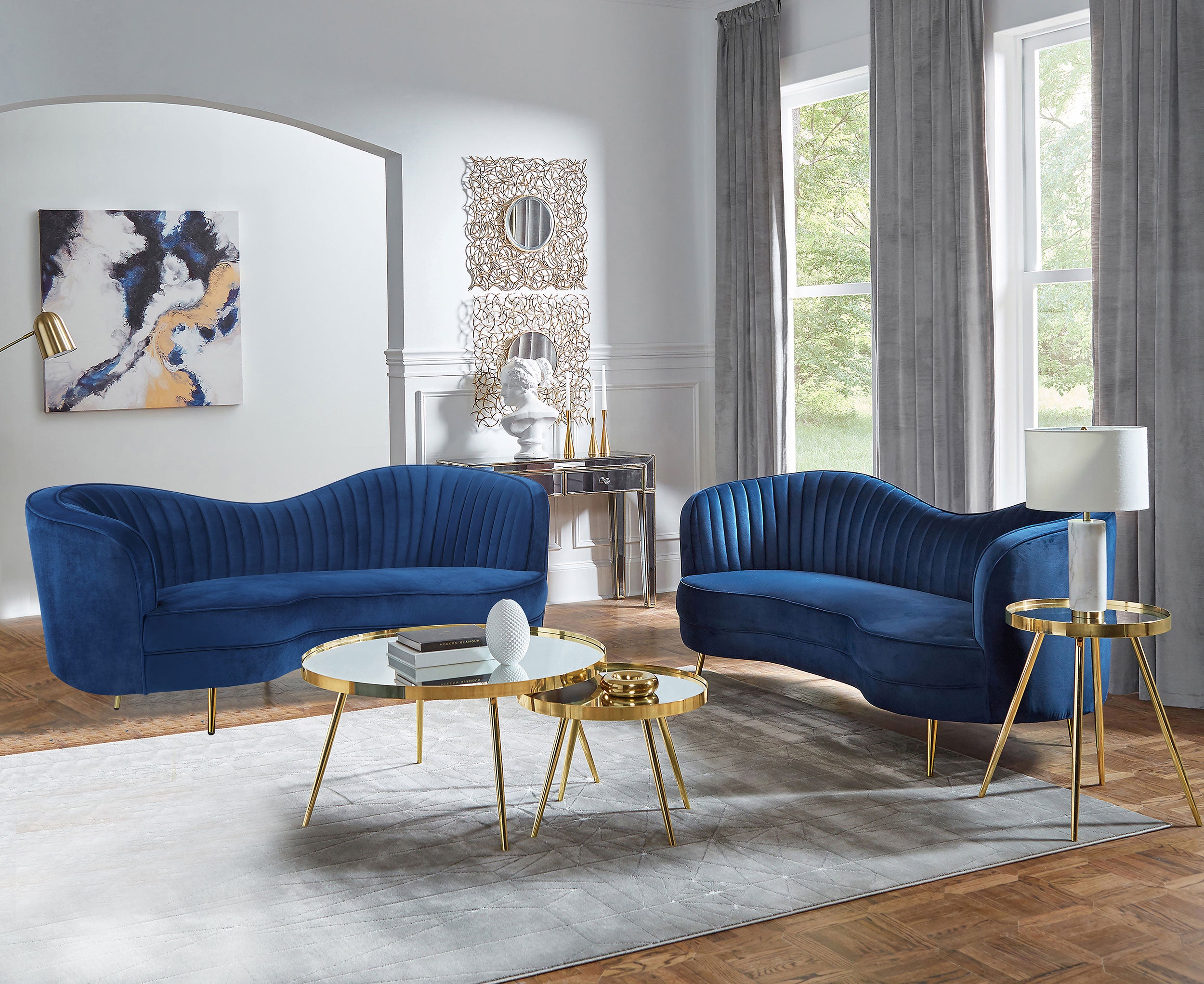 Sophia Stationary Sets - Luxury Home Furniture (MI)