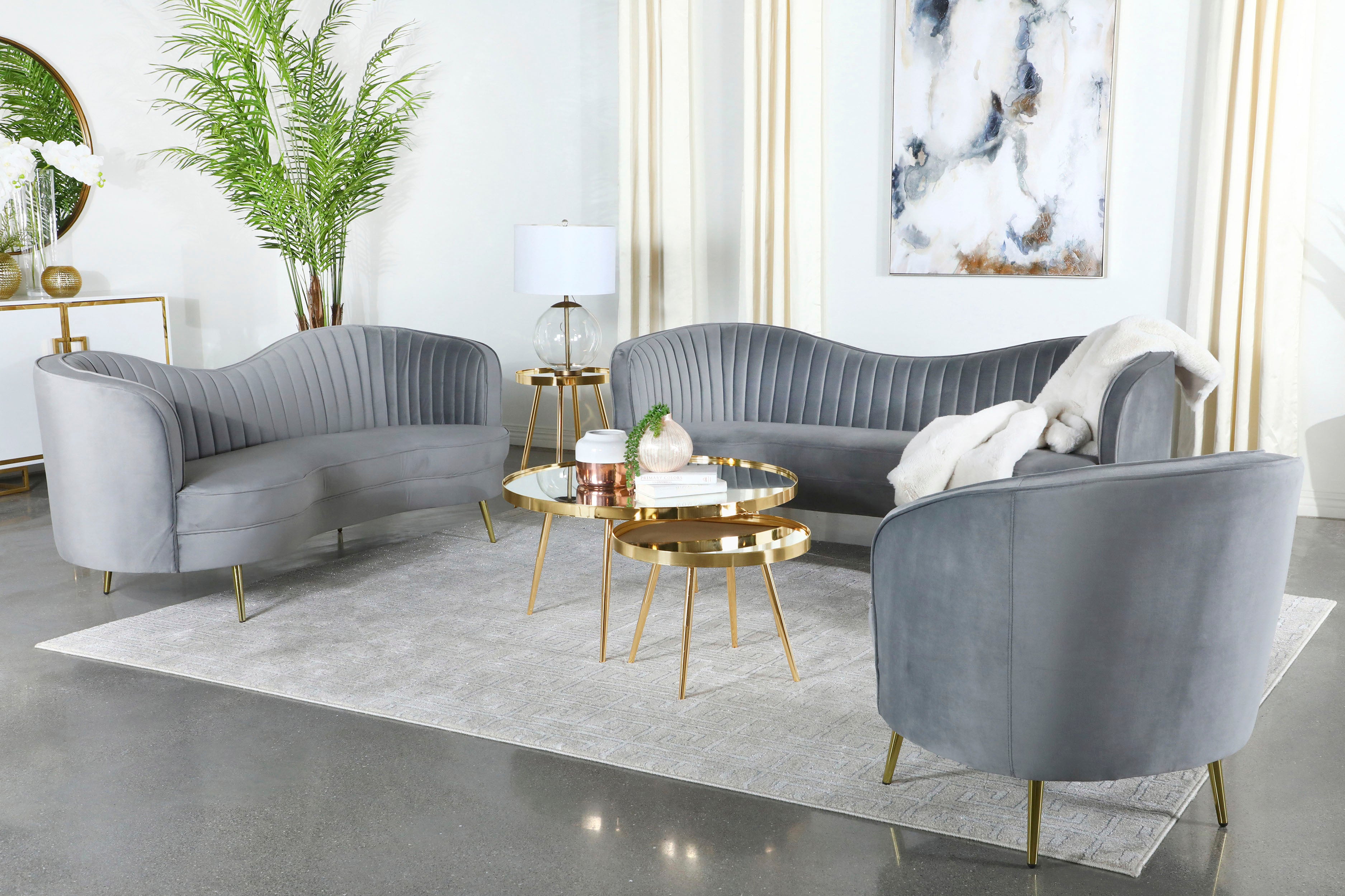 Sophia Loveseat - Luxury Home Furniture (MI)