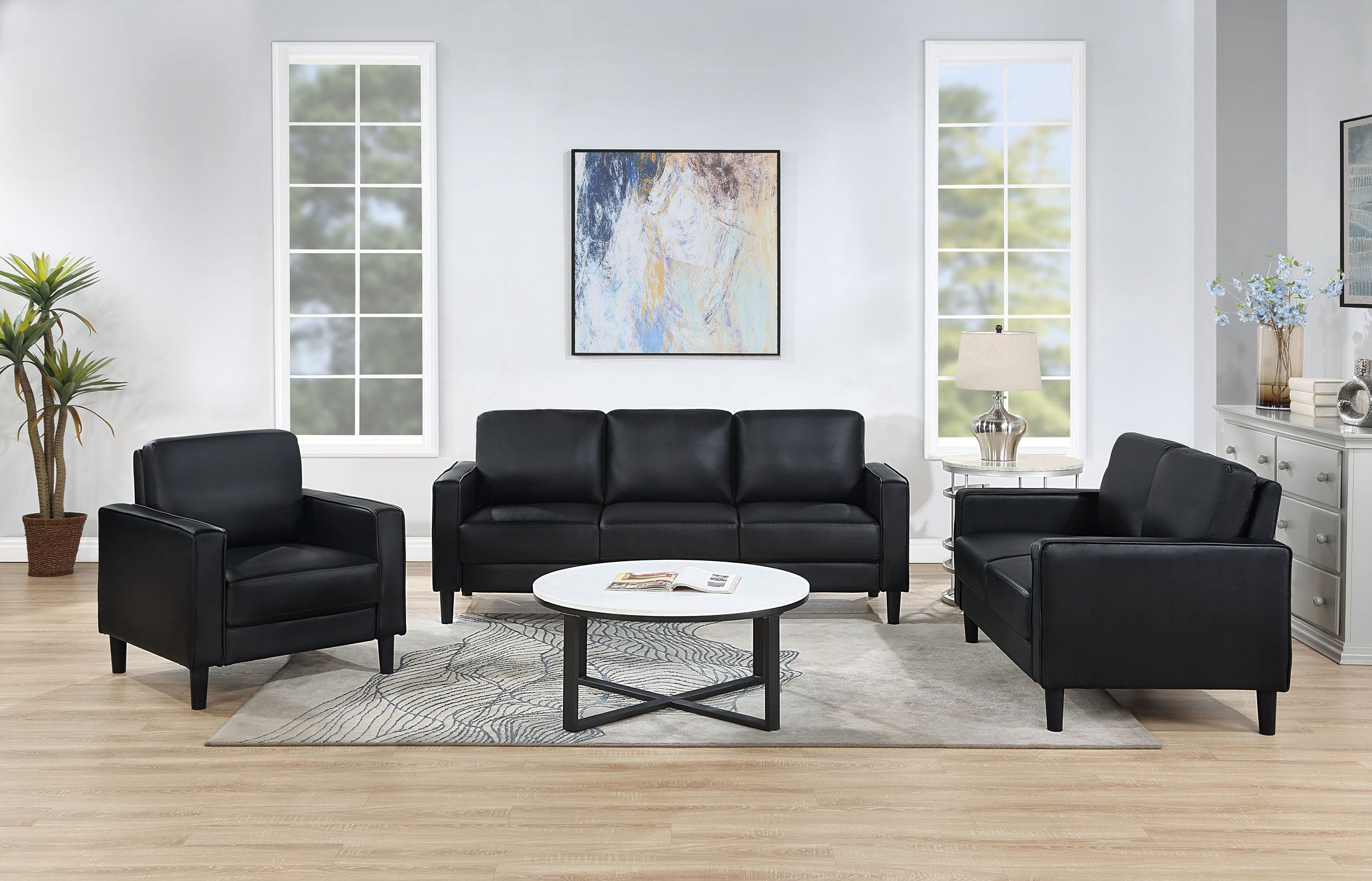 Ruth Stationary Sofa - Luxury Home Furniture (MI)