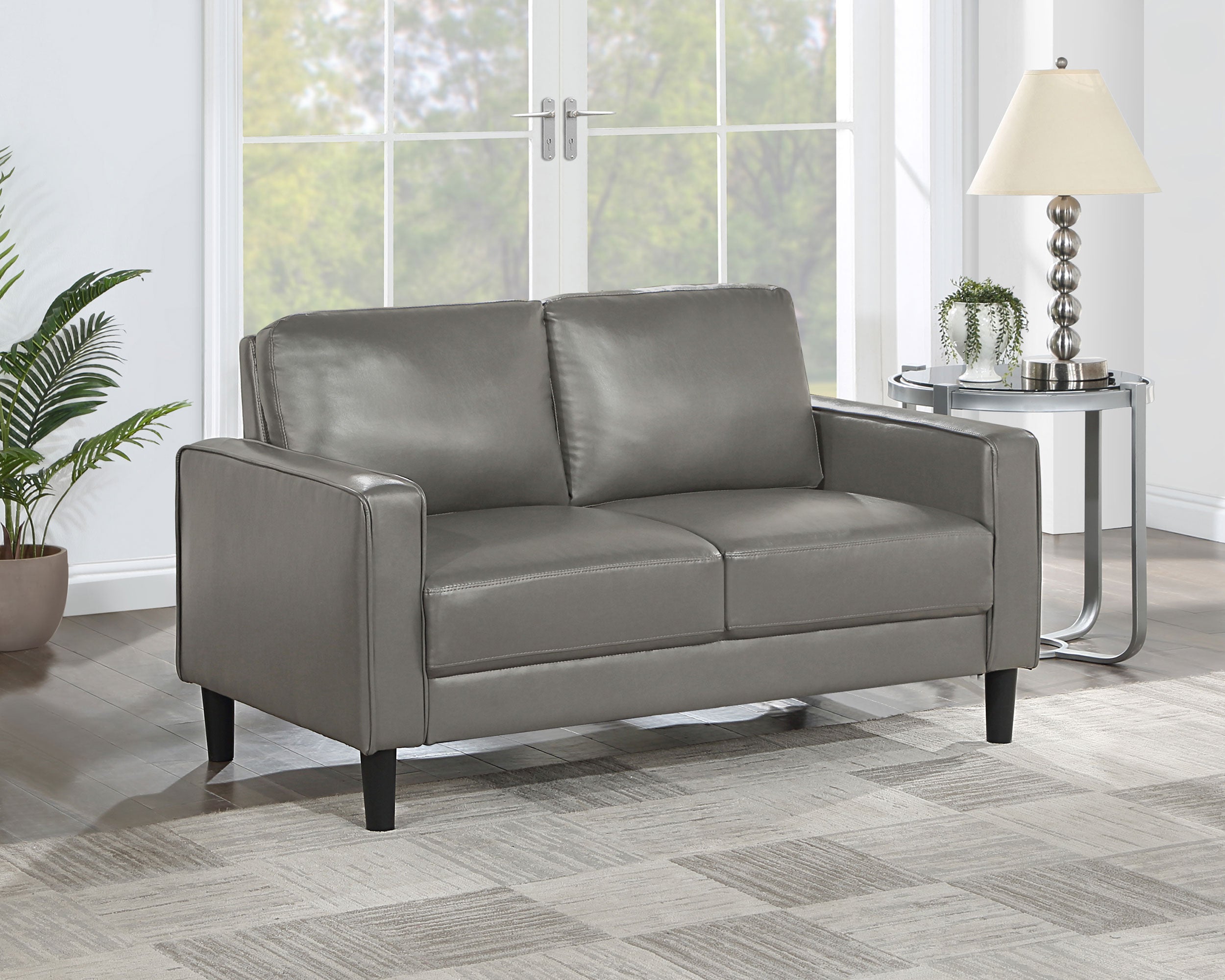 Ruth Stationary Loveseat - Luxury Home Furniture (MI)