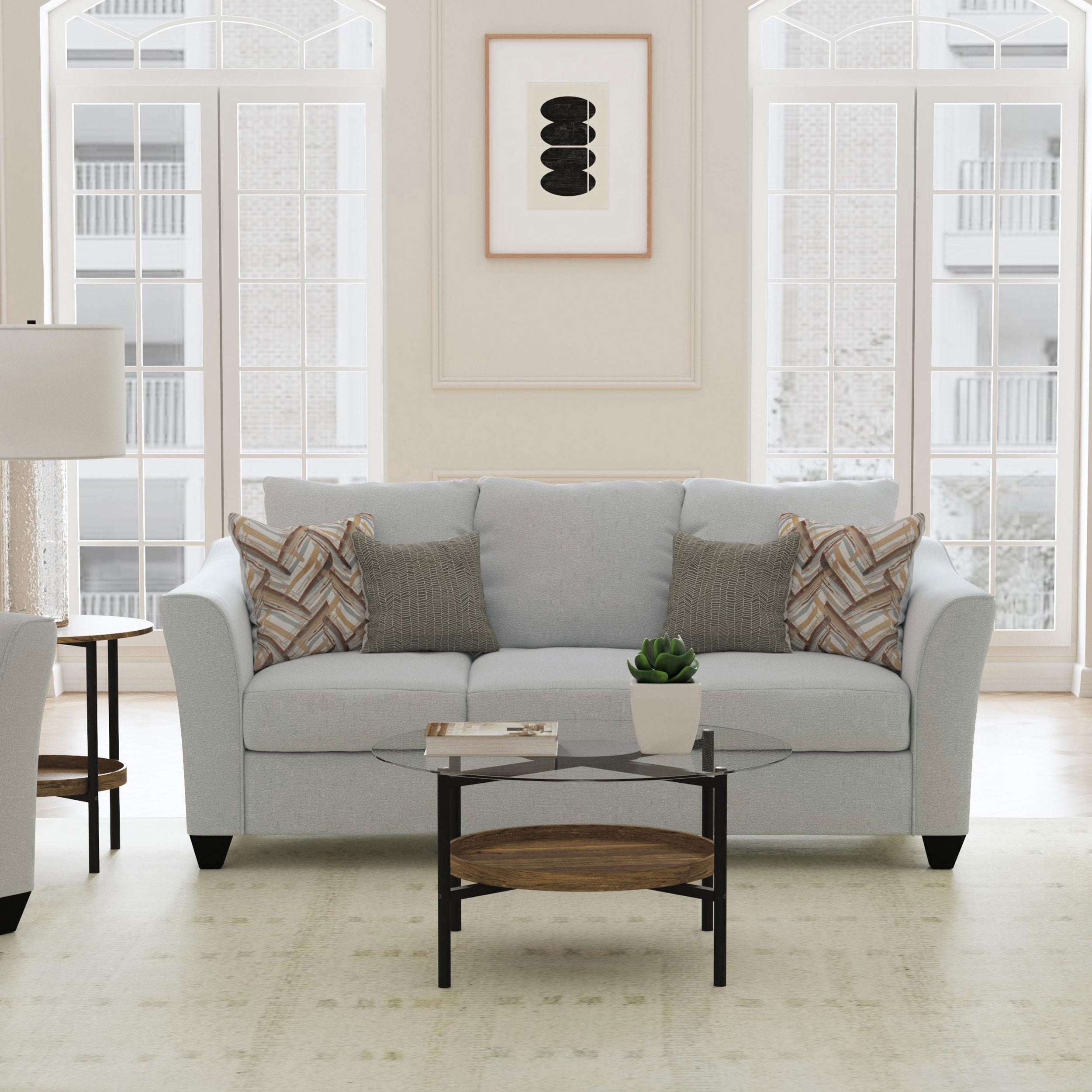 Salizar Stationary Sofas - Luxury Home Furniture (MI)