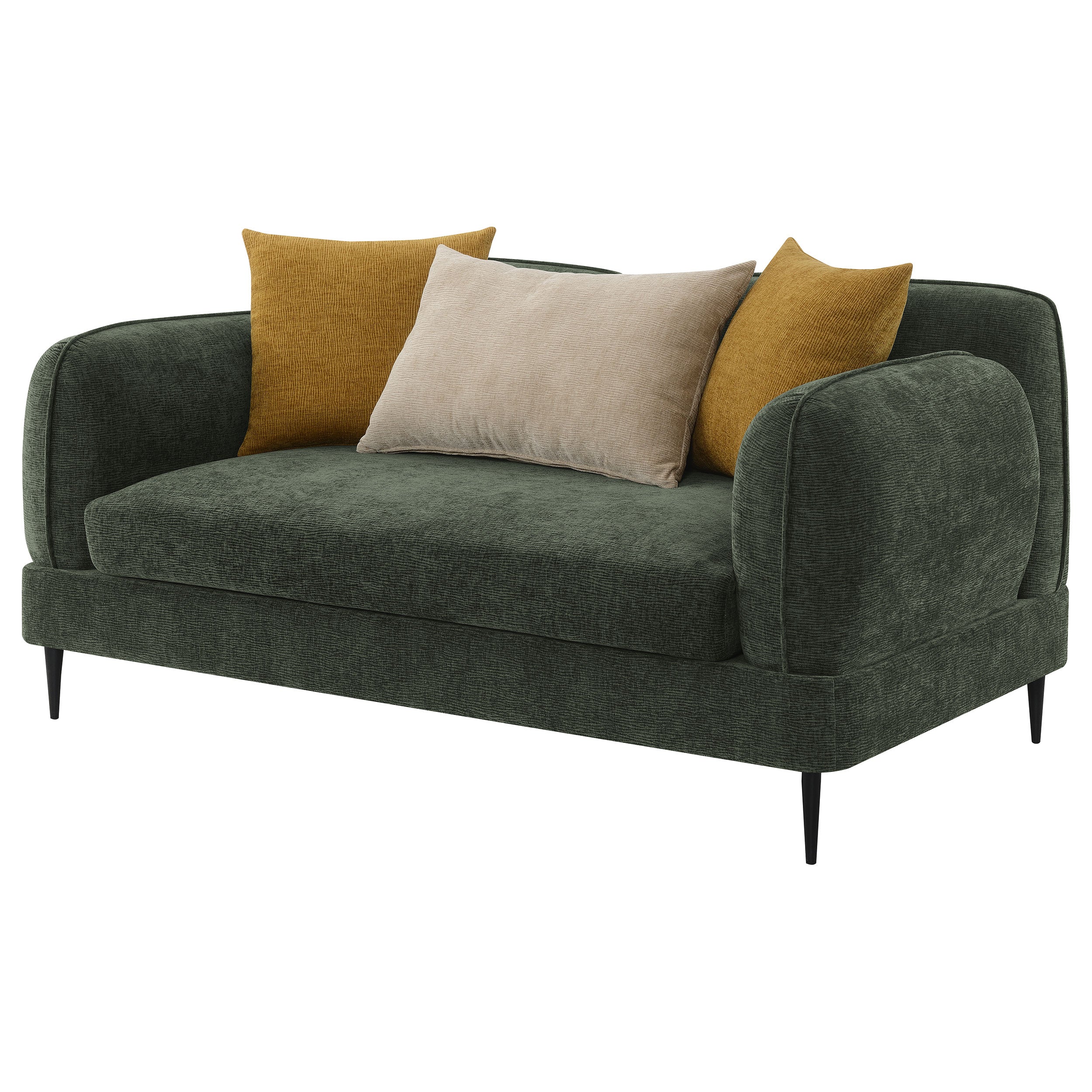 Jade Stationary Loveseat - Luxury Home Furniture (MI)