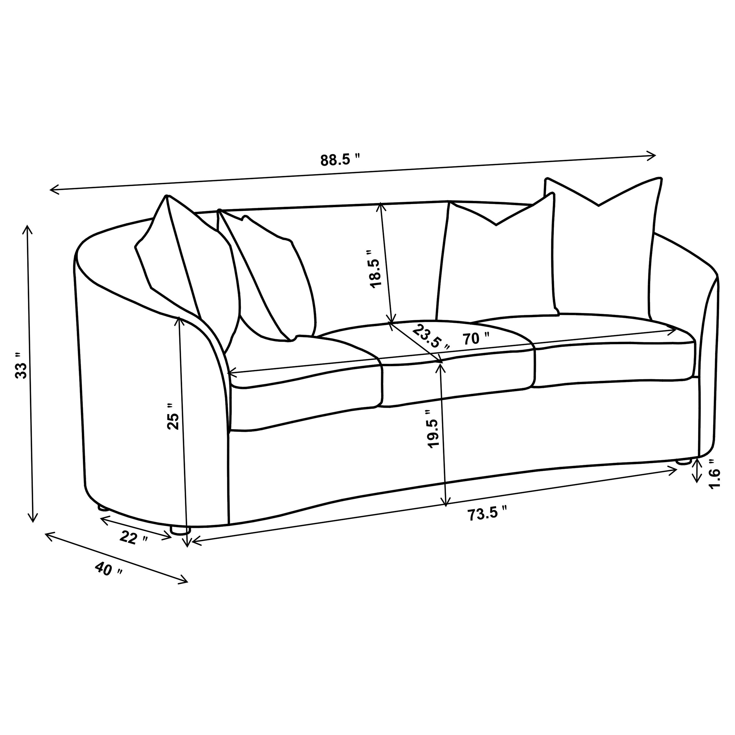 Rainn Living room set - Luxury Home Furniture (MI)