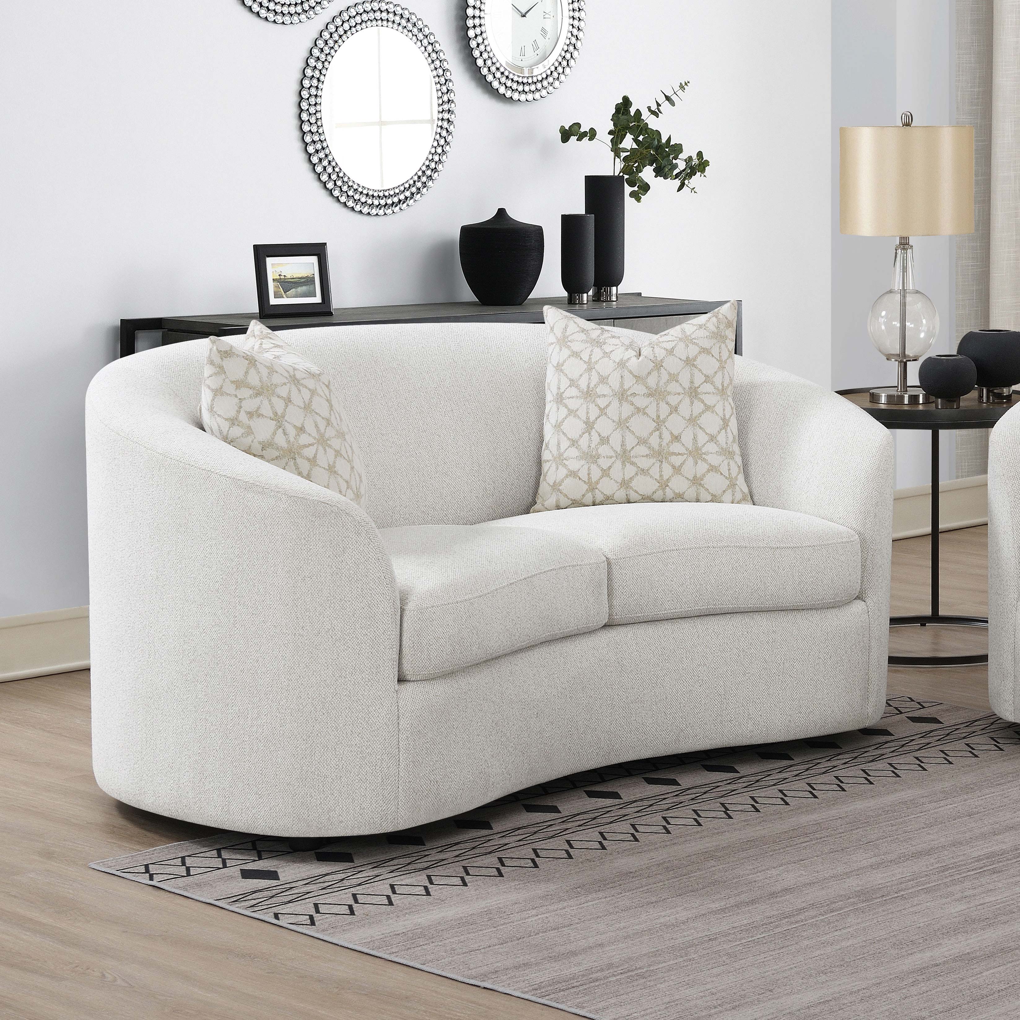 Rainn Loveseat - Luxury Home Furniture (MI)