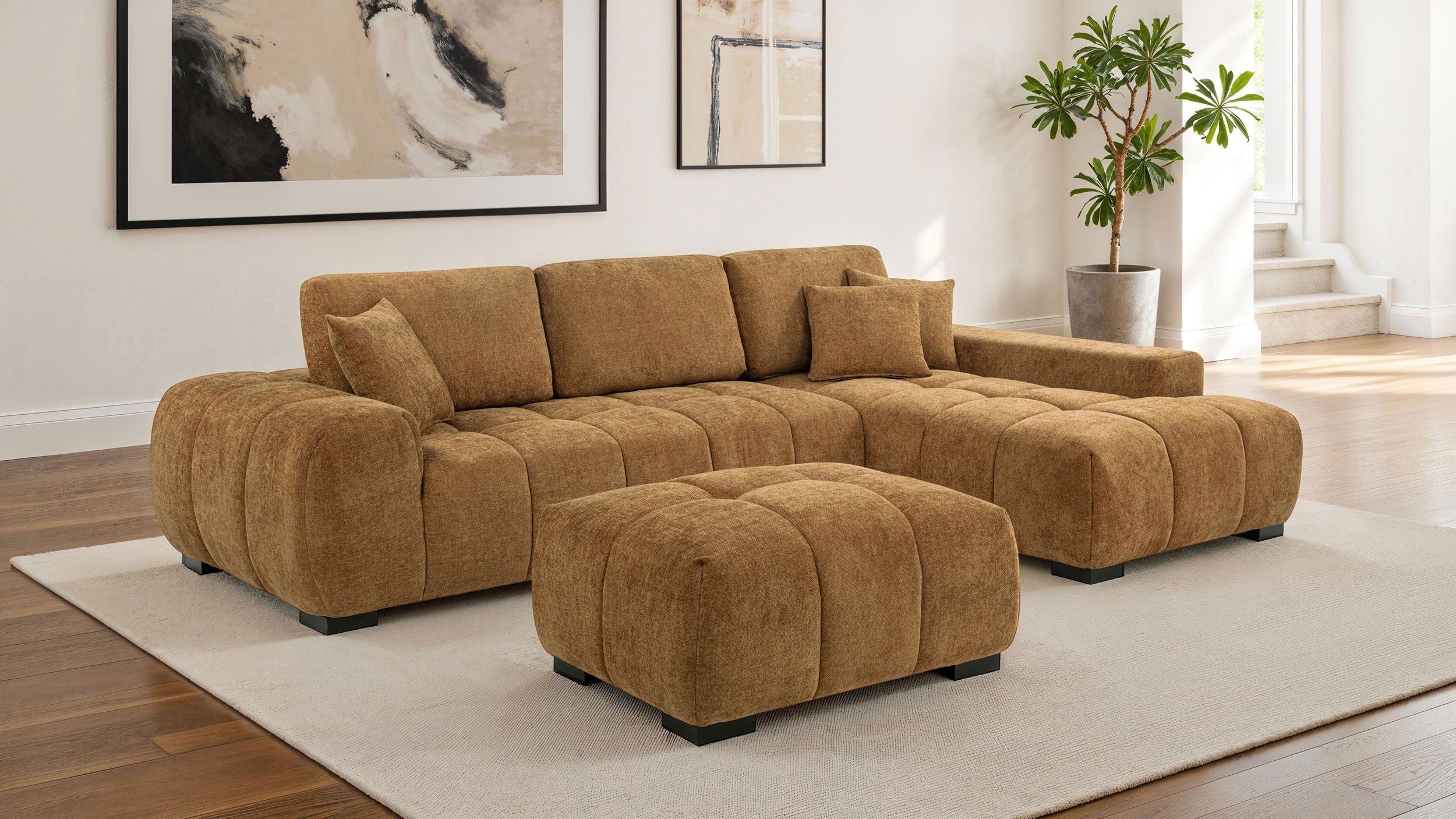 Octavia Ottoman - Luxury Home Furniture (MI)