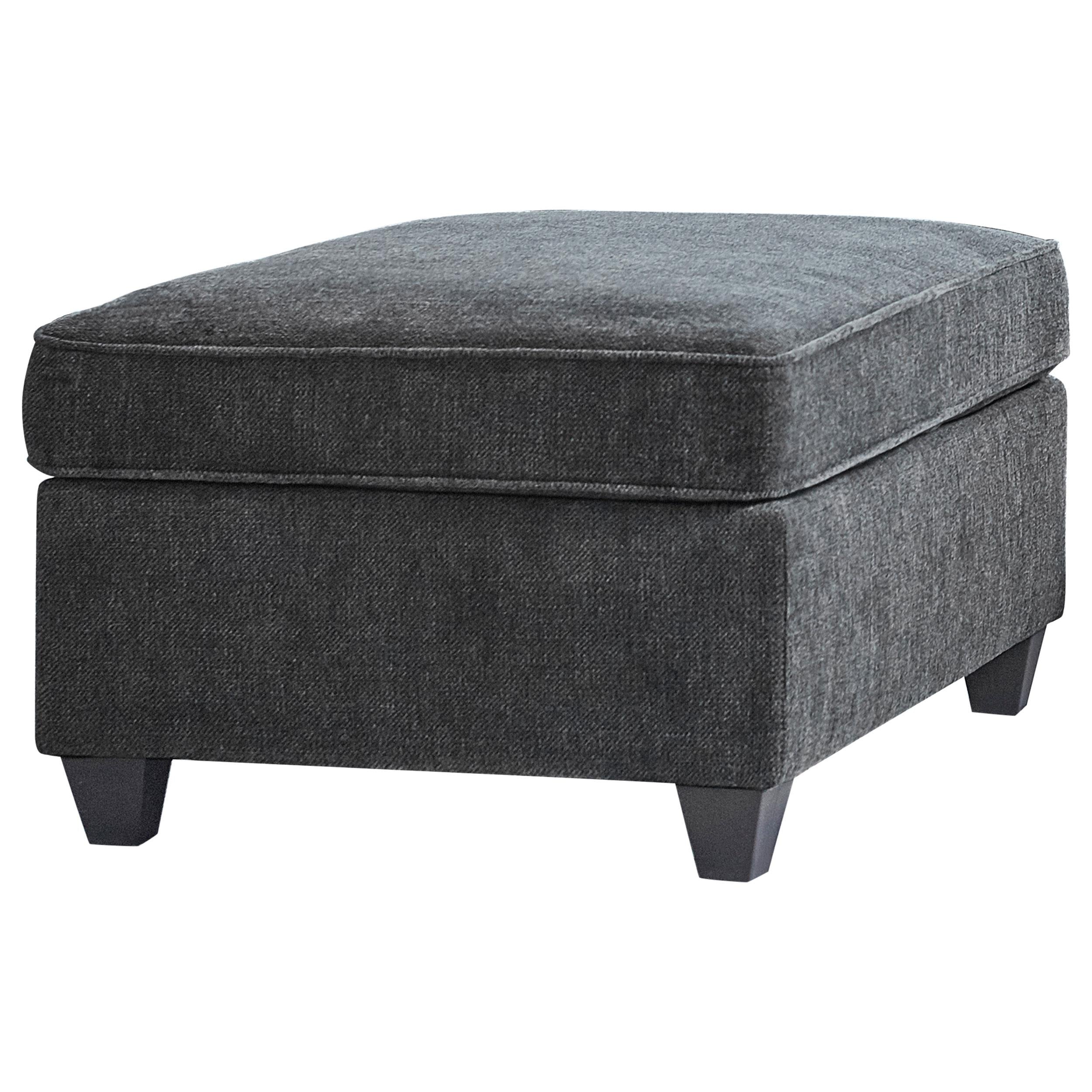 Mccord Upholstered Ottoman Dark Grey - Luxury Home Furniture (MI)