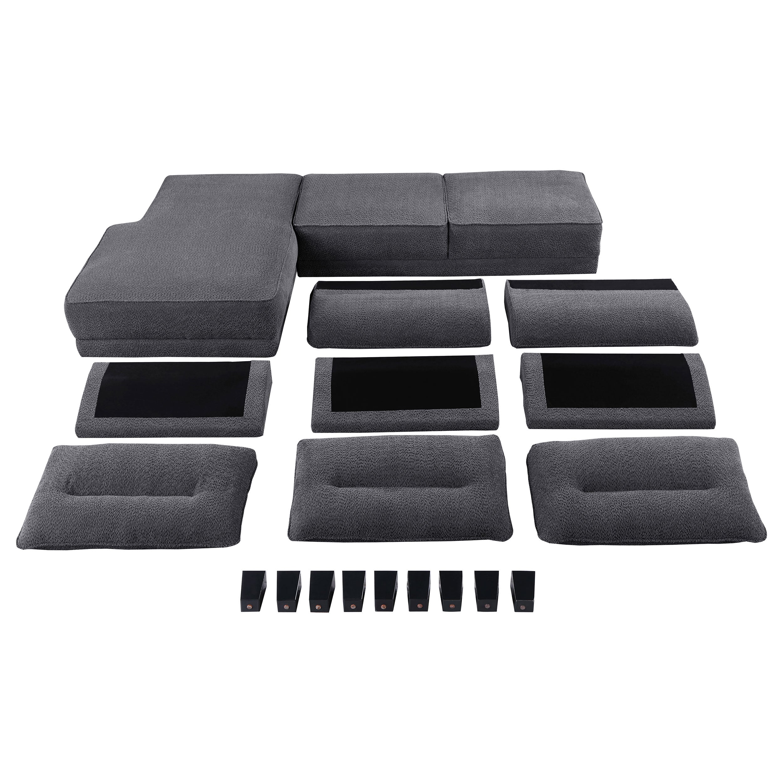 Caspian Stationary Sectionals - Luxury Home Furniture (MI)