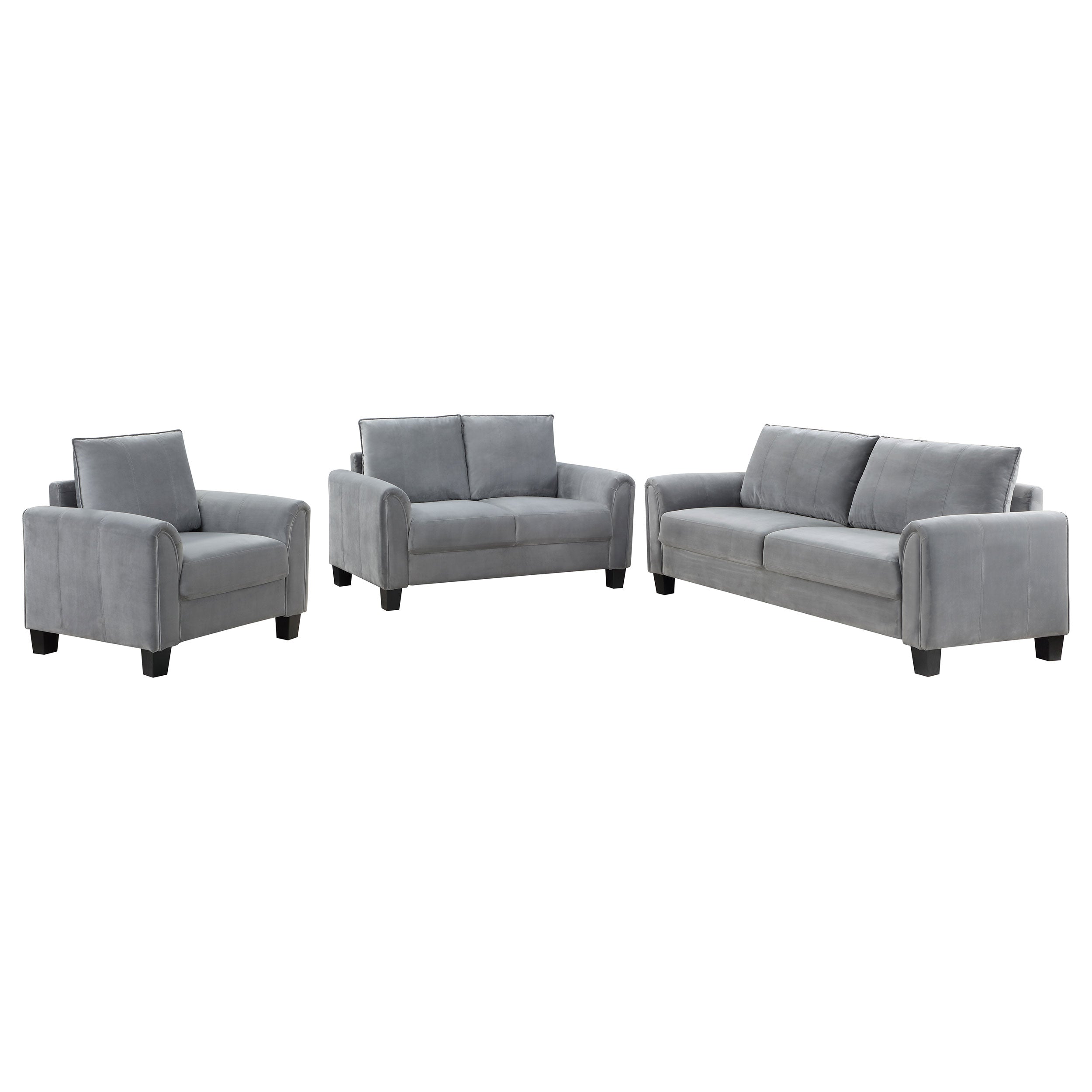 Davis Stationary 3 Pc Set - Luxury Home Furniture (MI)